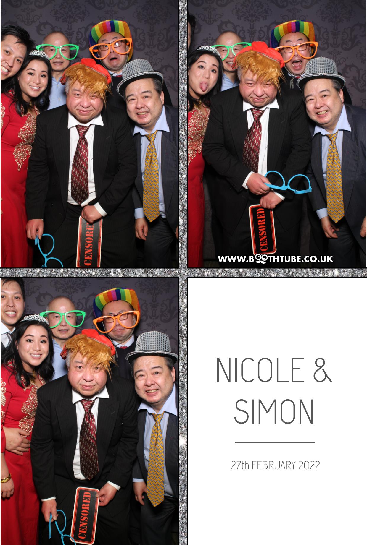 Nicole and Simon's Wedding | View more photos from the event at gallery.boothtube.co.uk/u/BoothtubeLtd/Nicole-and-Simons-Wedding