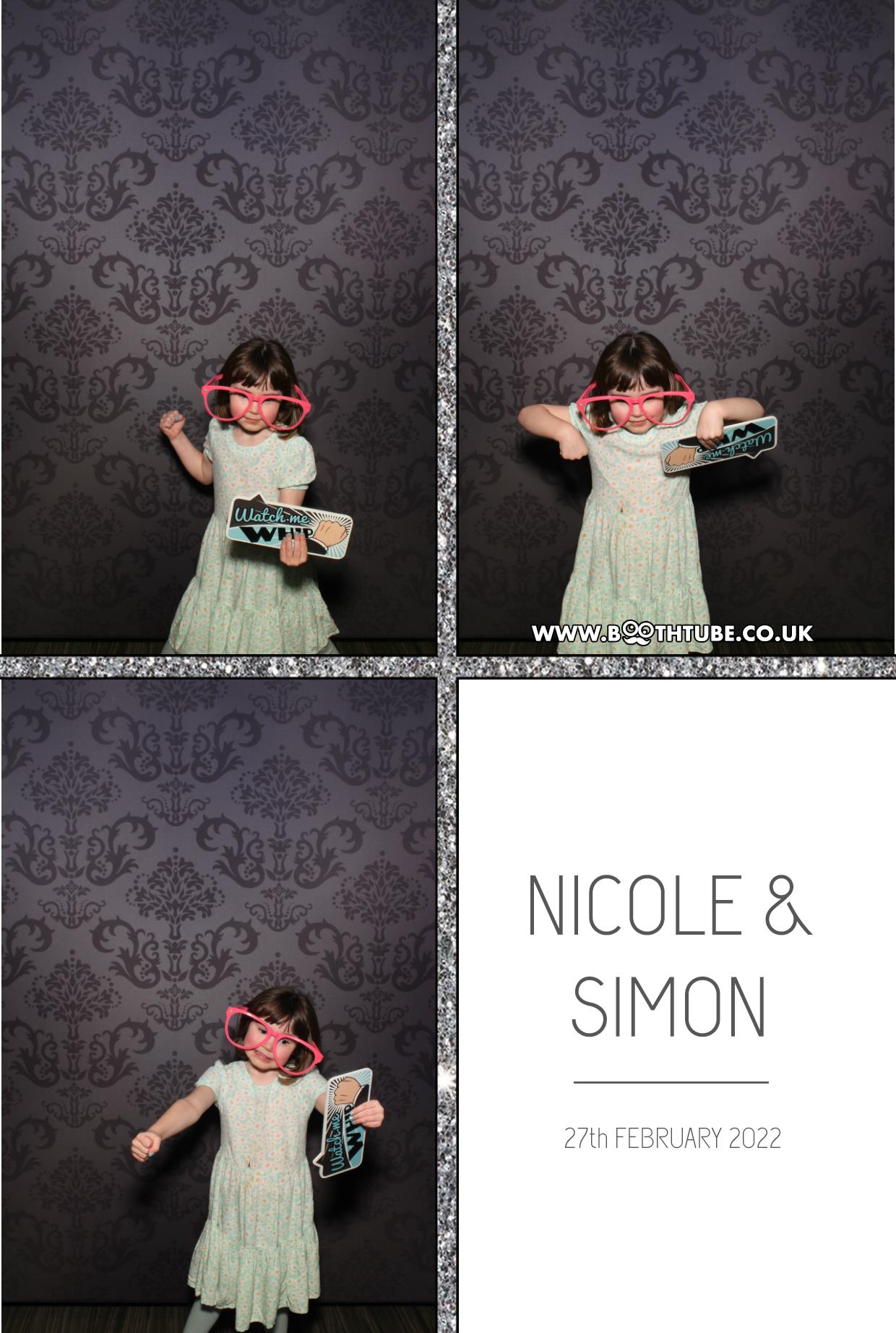 Nicole and Simon's Wedding | View more photos from the event at gallery.boothtube.co.uk/u/BoothtubeLtd/Nicole-and-Simons-Wedding