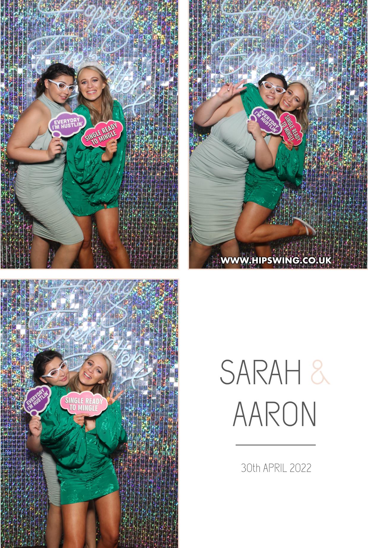 Sarah & Aaron's Wedding | View more photos from the event at gallery.boothtube.co.uk/u/BoothtubeLtd/Sarah-Aarons-Wedding