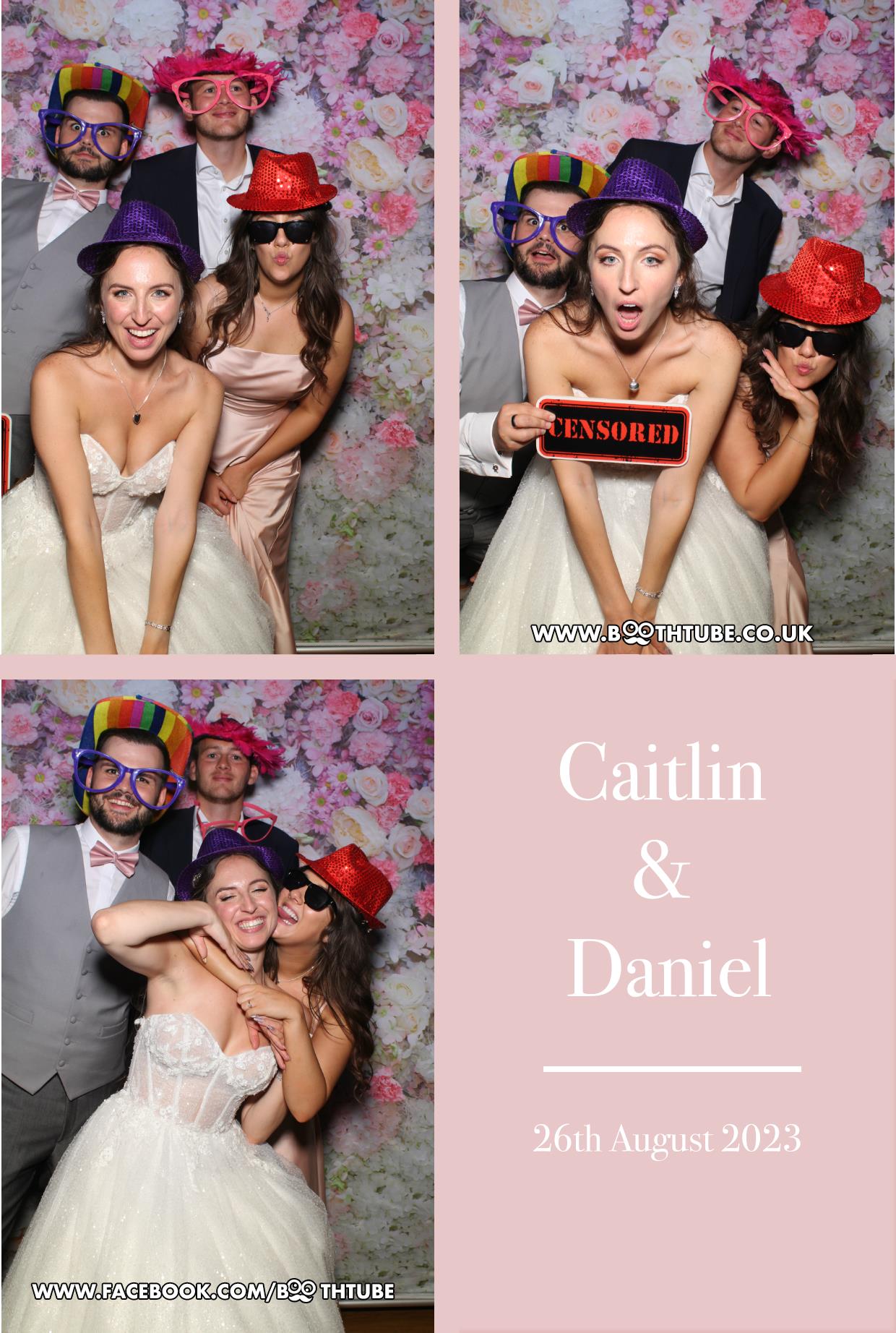 Caitlin & Daniel's Wedding  | View more photos from the event at gallery.boothtube.co.uk/u/BoothtubeLtd/Caitlin-Daniels-Wedding