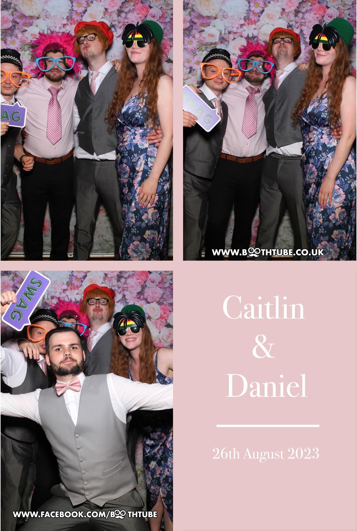 Caitlin & Daniel's Wedding  | View more photos from the event at gallery.boothtube.co.uk/u/BoothtubeLtd/Caitlin-Daniels-Wedding