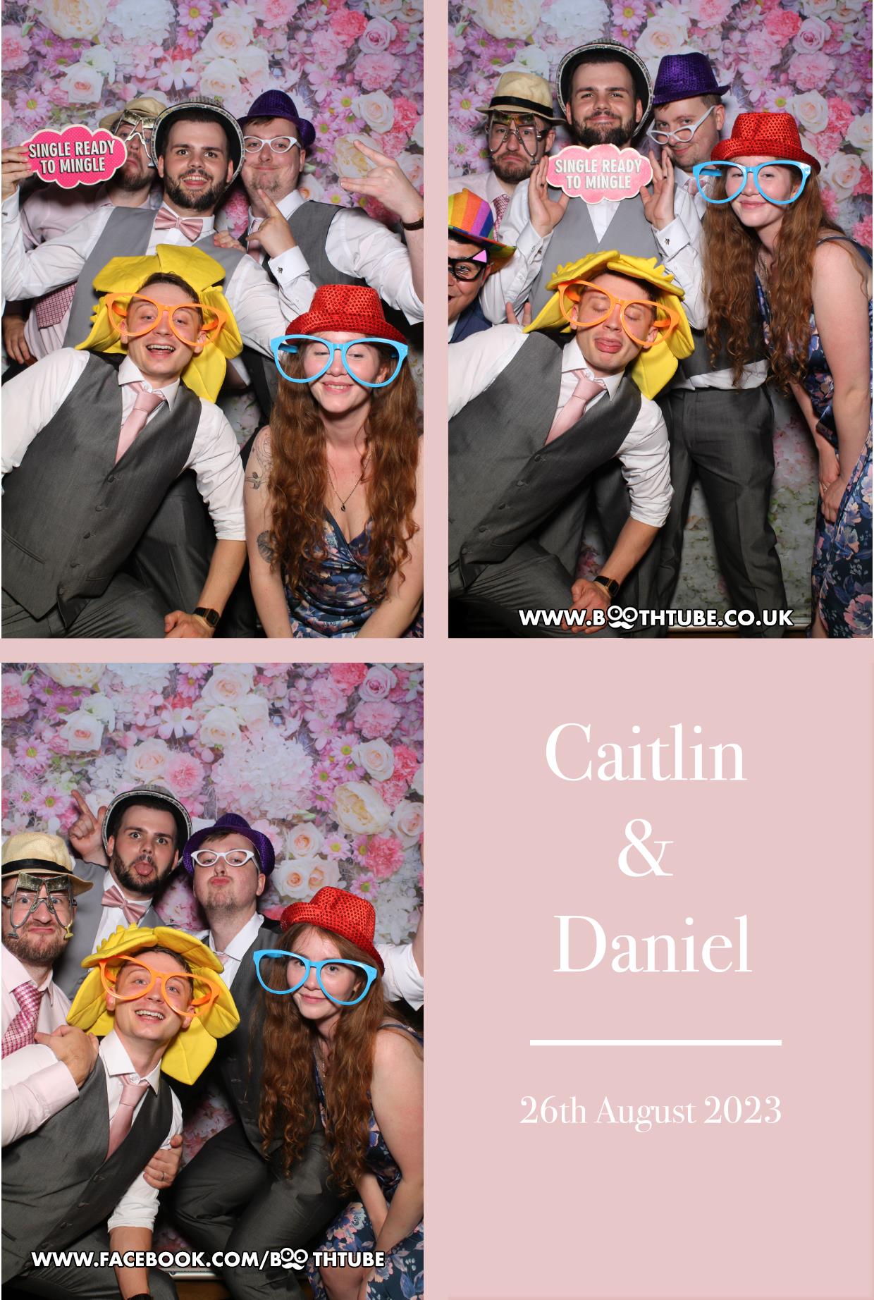 Caitlin & Daniel's Wedding  | View more photos from the event at gallery.boothtube.co.uk/u/BoothtubeLtd/Caitlin-Daniels-Wedding