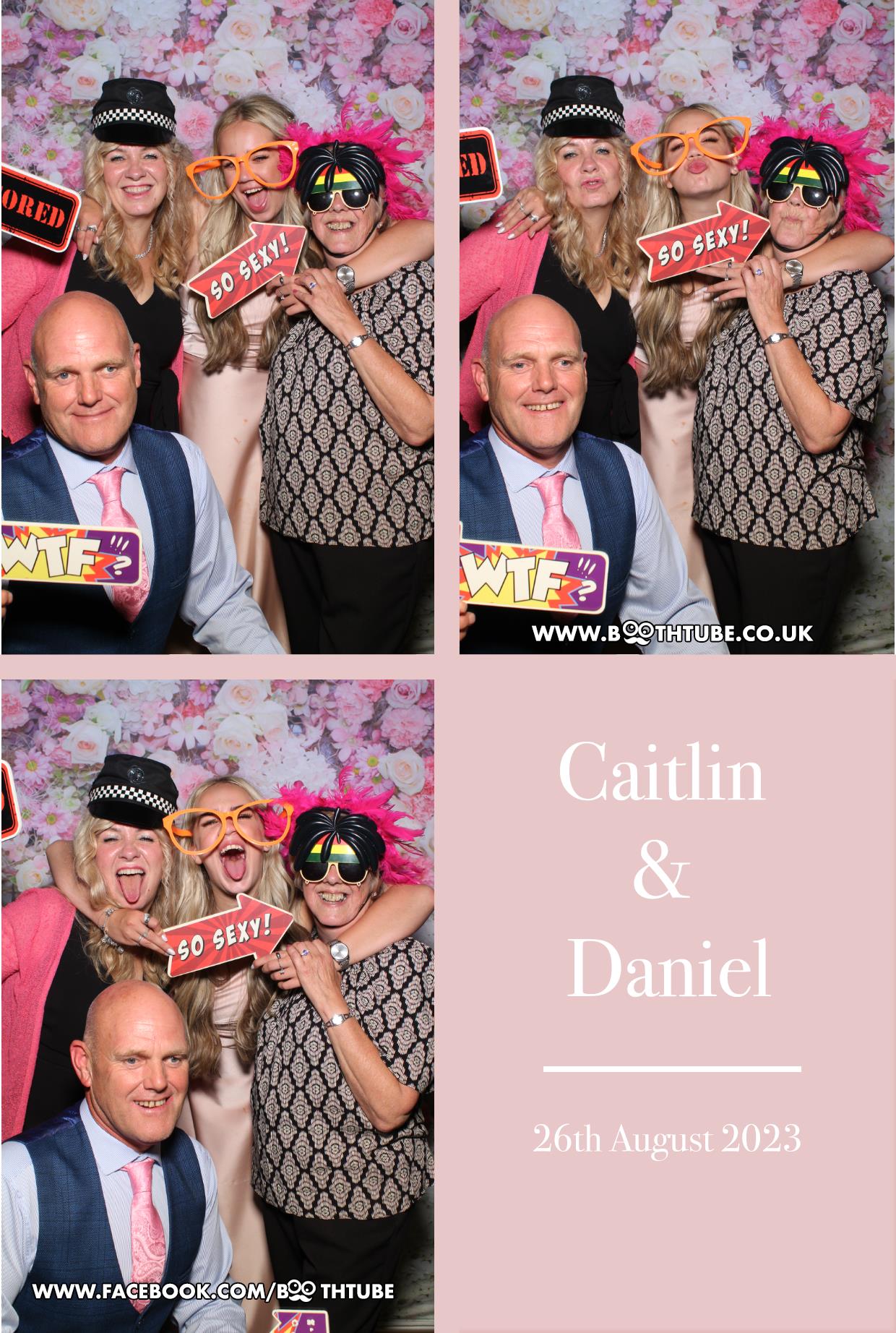 Caitlin & Daniel's Wedding  | View more photos from the event at gallery.boothtube.co.uk/u/BoothtubeLtd/Caitlin-Daniels-Wedding