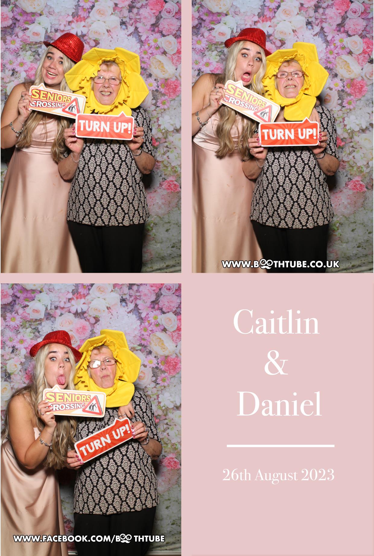 Caitlin & Daniel's Wedding  | View more photos from the event at gallery.boothtube.co.uk/u/BoothtubeLtd/Caitlin-Daniels-Wedding