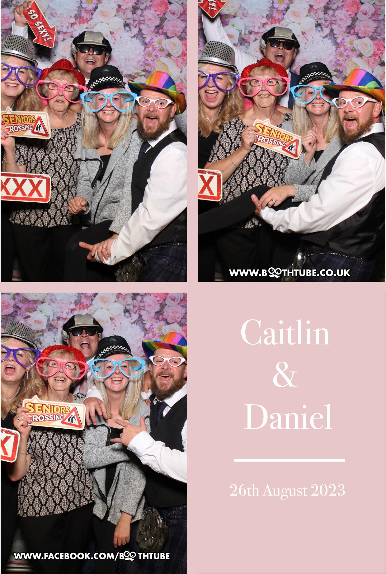 Caitlin & Daniel's Wedding  | View more photos from the event at gallery.boothtube.co.uk/u/BoothtubeLtd/Caitlin-Daniels-Wedding