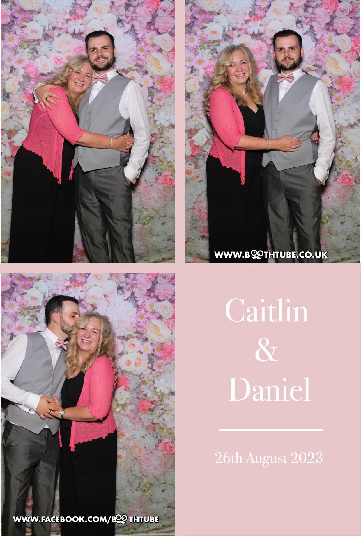 Caitlin & Daniel's Wedding  | View more photos from the event at gallery.boothtube.co.uk/u/BoothtubeLtd/Caitlin-Daniels-Wedding