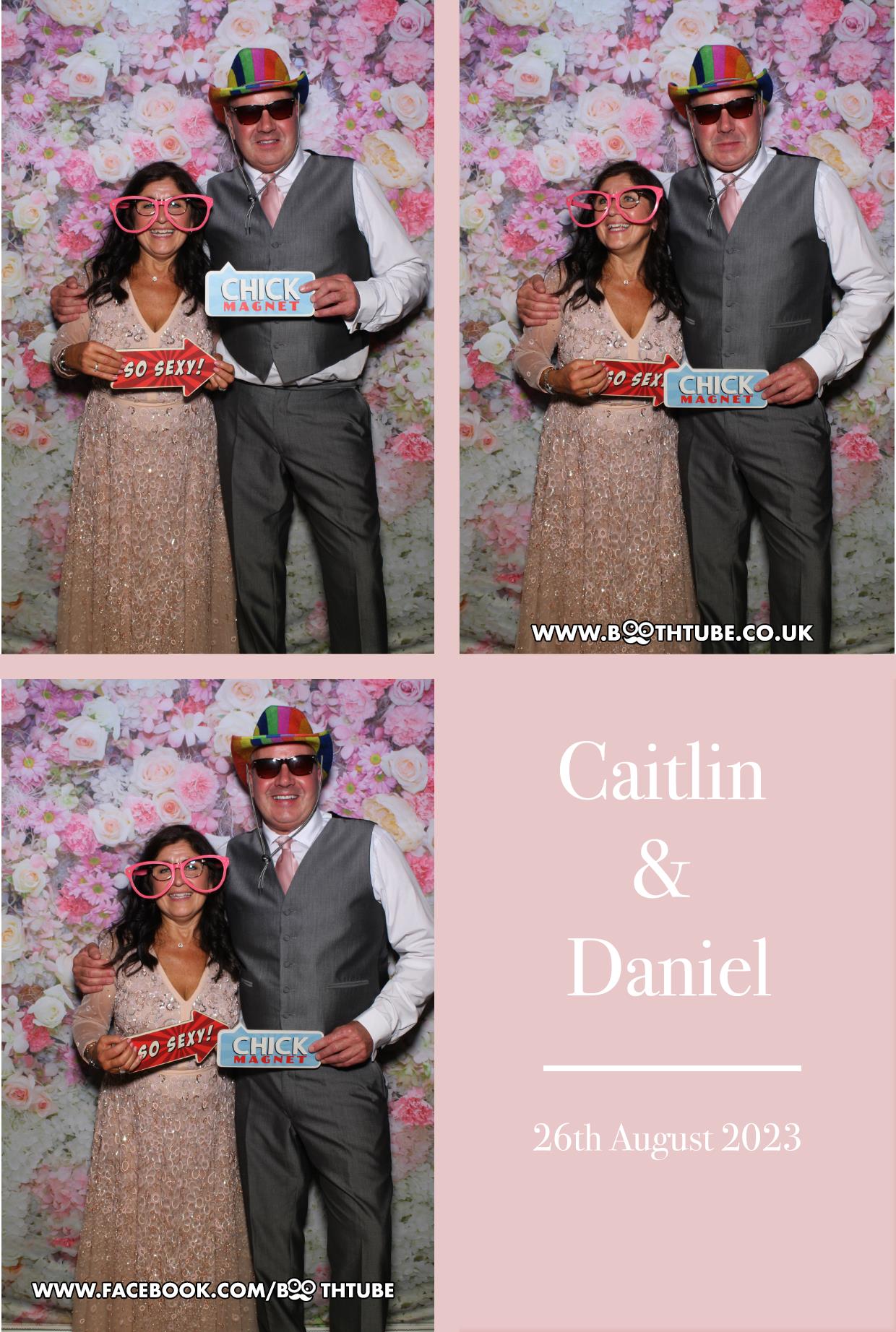 Caitlin & Daniel's Wedding  | View more photos from the event at gallery.boothtube.co.uk/u/BoothtubeLtd/Caitlin-Daniels-Wedding