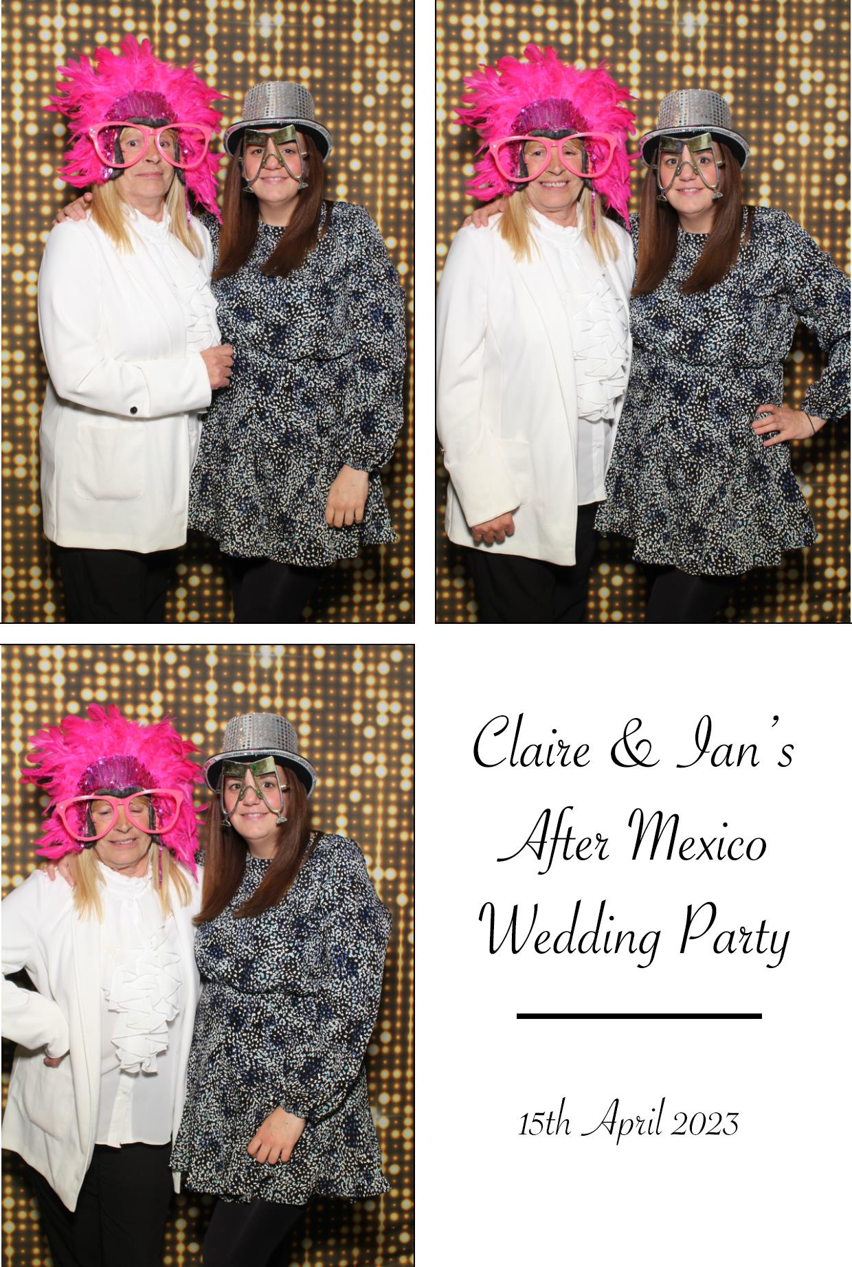 Claire & Ian's After Mexico Party  | View more photos from the event at gallery.boothtube.co.uk/u/BoothtubeLtd/Claire-Ians-After-Mexico-Party