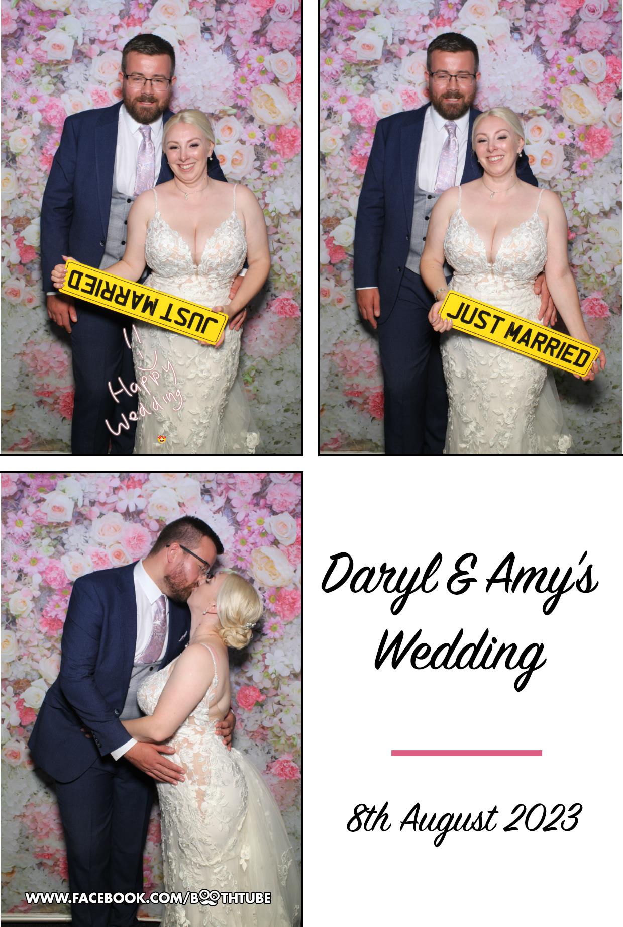 Daryl & Amy's Wedding | View more photos from the event at gallery.boothtube.co.uk/u/BoothtubeLtd/Daryl-Amys-Wedding