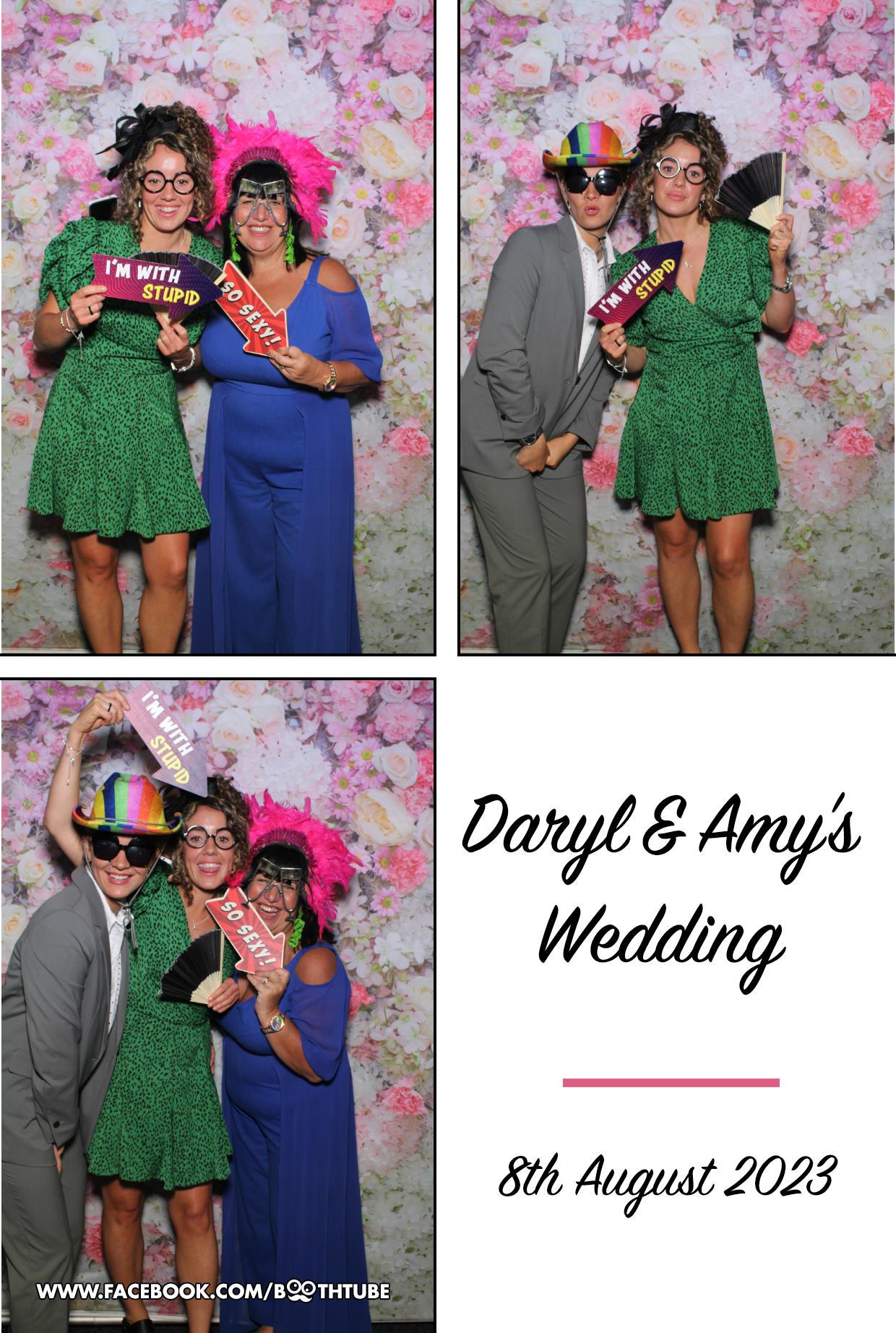 Daryl & Amy's Wedding | View more photos from the event at gallery.boothtube.co.uk/u/BoothtubeLtd/Daryl-Amys-Wedding