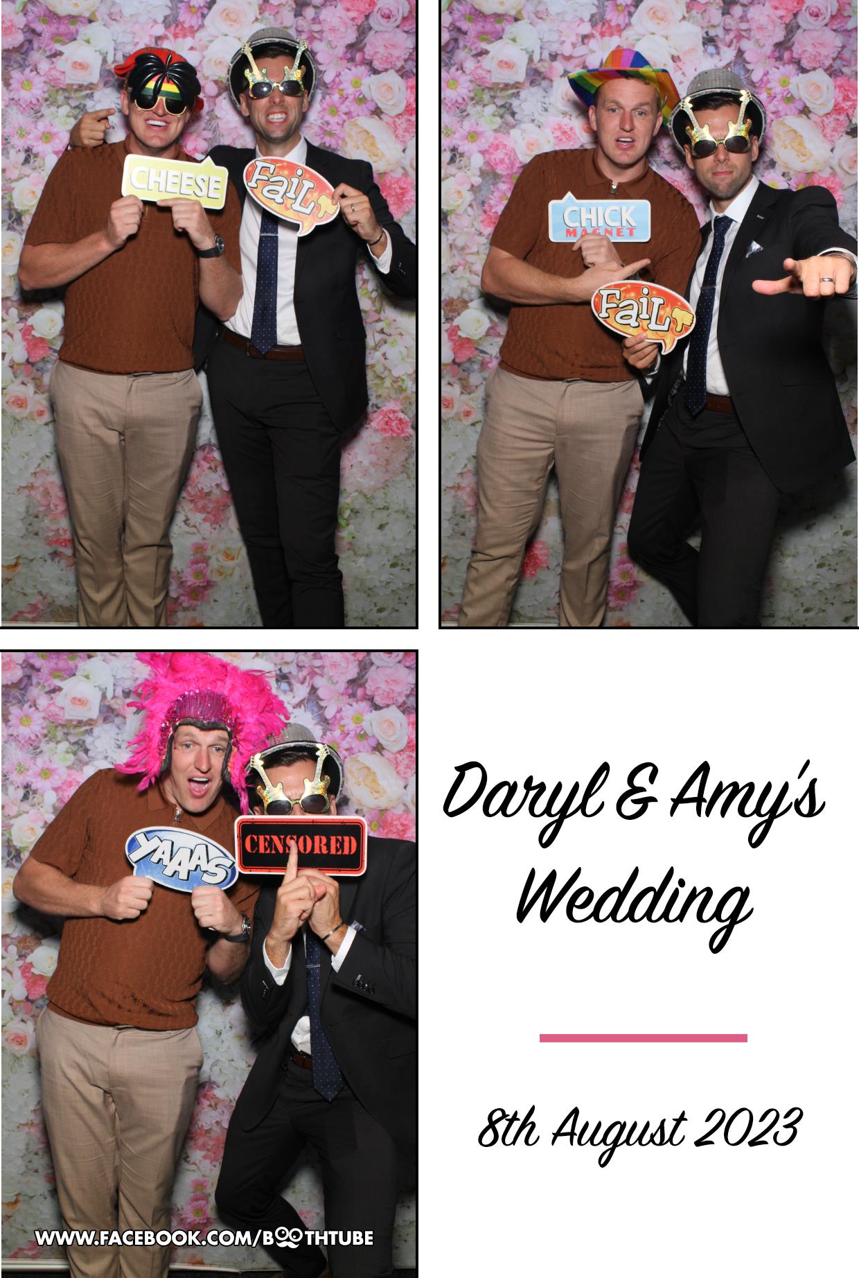 Daryl & Amy's Wedding | View more photos from the event at gallery.boothtube.co.uk/u/BoothtubeLtd/Daryl-Amys-Wedding