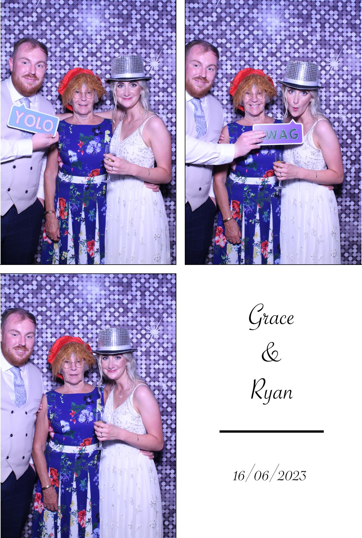 Grace & Ryan's Wedding | View more photos from the event at gallery.boothtube.co.uk/u/BoothtubeLtd/Grace-Ryans-Wedding