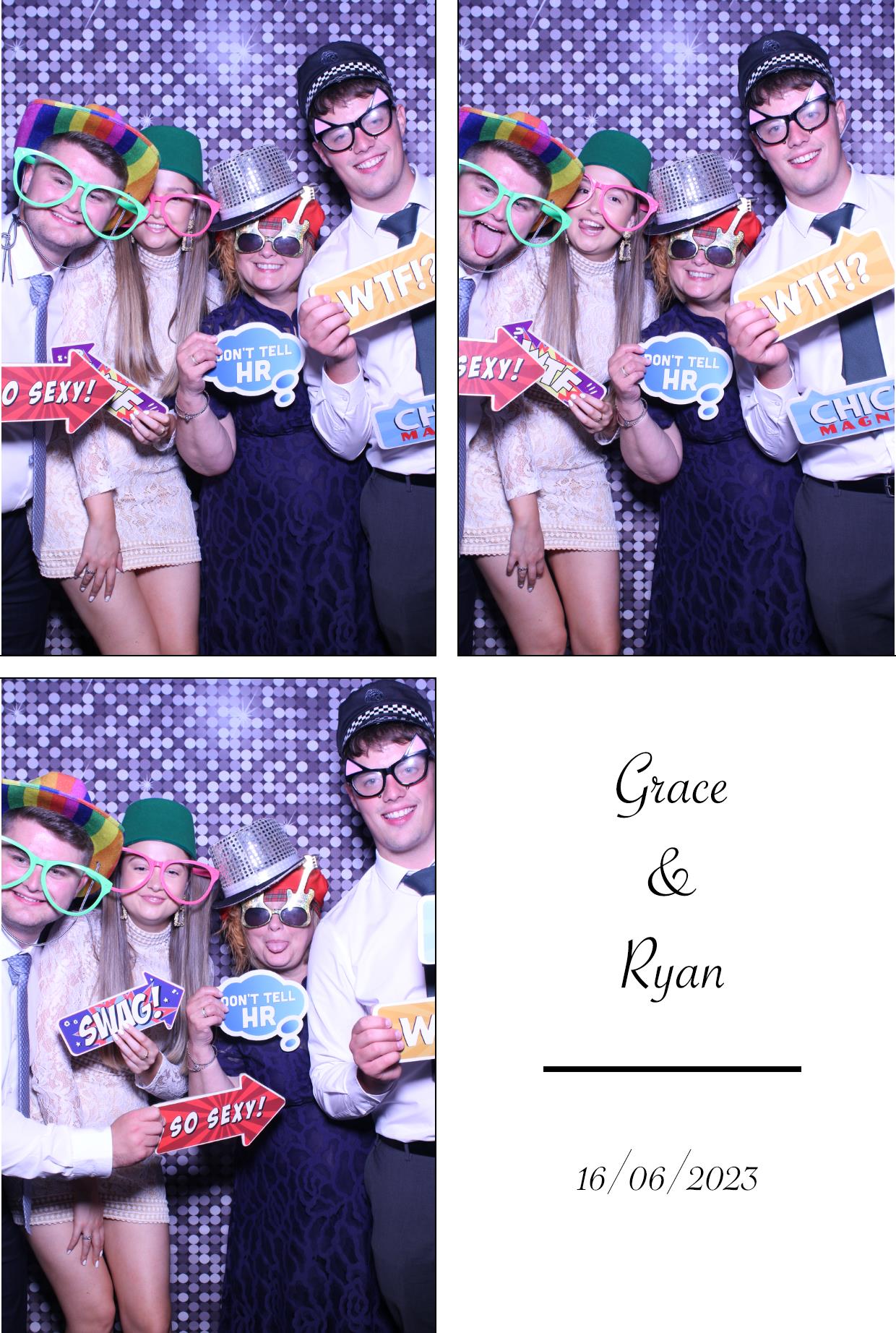 Grace & Ryan's Wedding | View more photos from the event at gallery.boothtube.co.uk/u/BoothtubeLtd/Grace-Ryans-Wedding