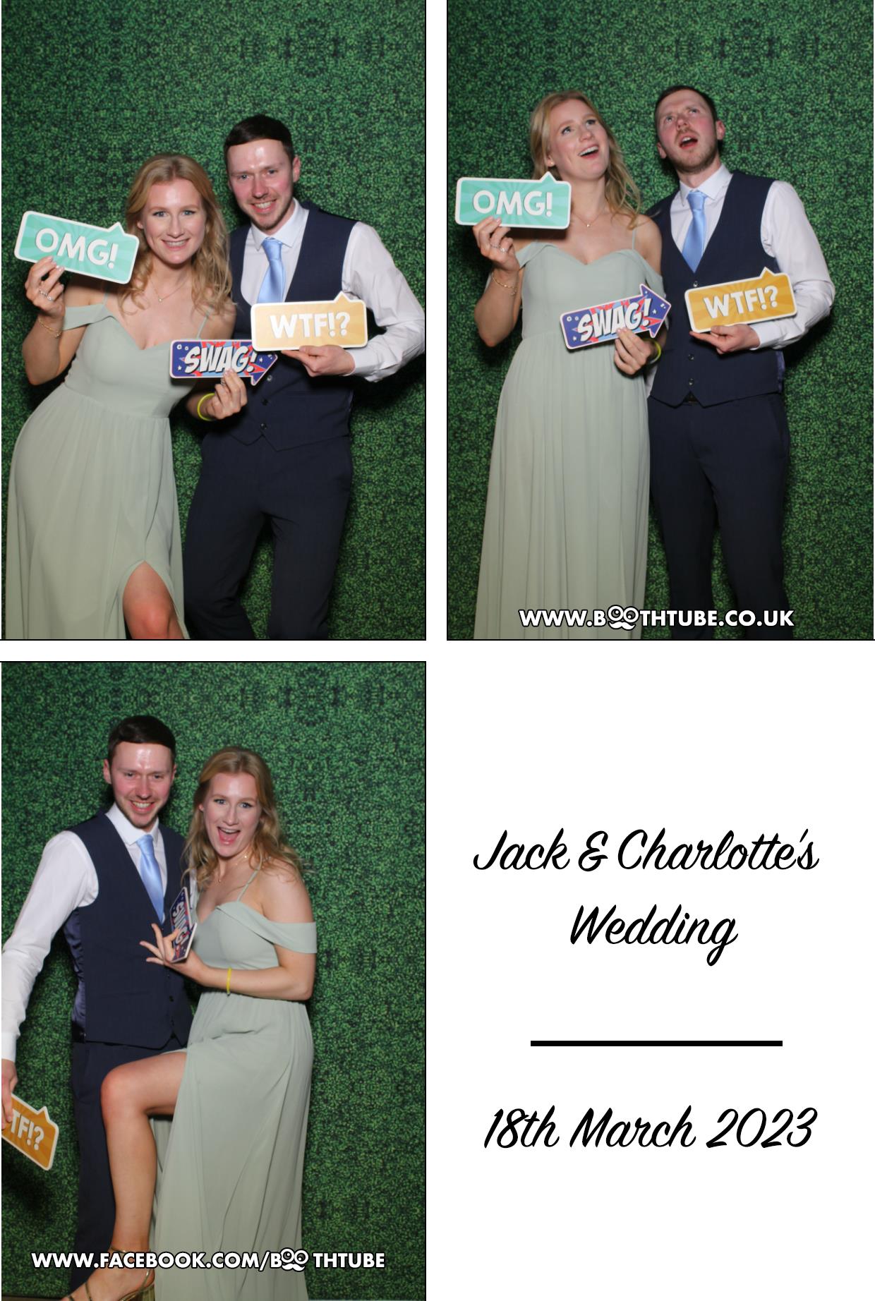  Jack & Charlotte's Wedding  | View more photos from the event at gallery.boothtube.co.uk/u/BoothtubeLtd/Jack-Charlottes-Wedding