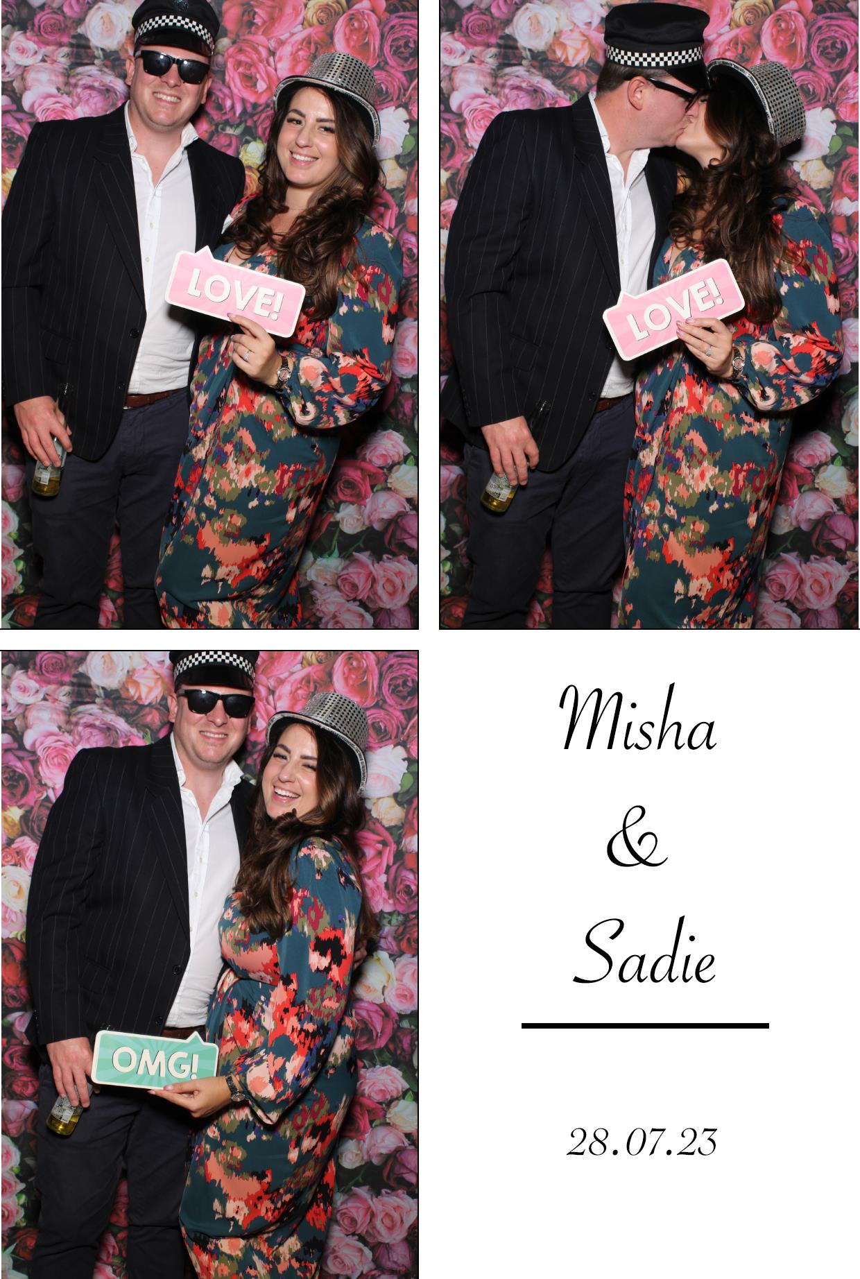 Misha & Sadie's Wedding | View more photos from the event at gallery.boothtube.co.uk/u/BoothtubeLtd/Misha-Sadies-Wedding