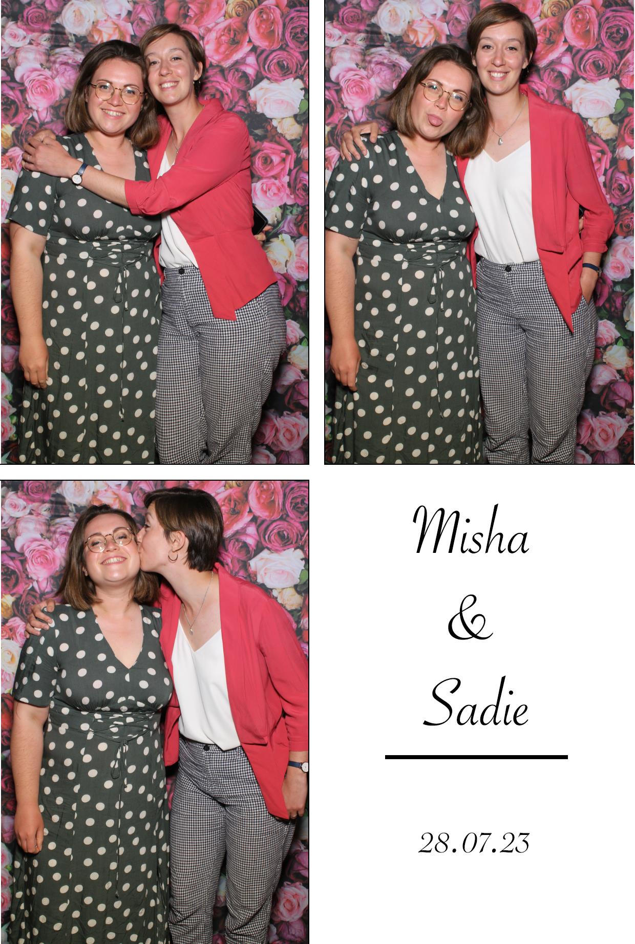 Misha & Sadie's Wedding | View more photos from the event at gallery.boothtube.co.uk/u/BoothtubeLtd/Misha-Sadies-Wedding