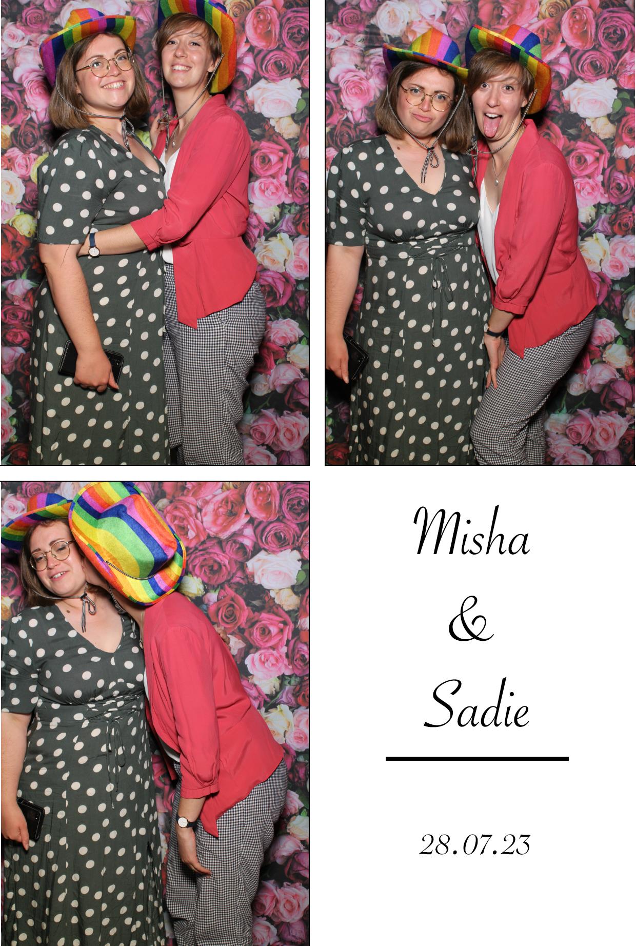 Misha & Sadie's Wedding | View more photos from the event at gallery.boothtube.co.uk/u/BoothtubeLtd/Misha-Sadies-Wedding