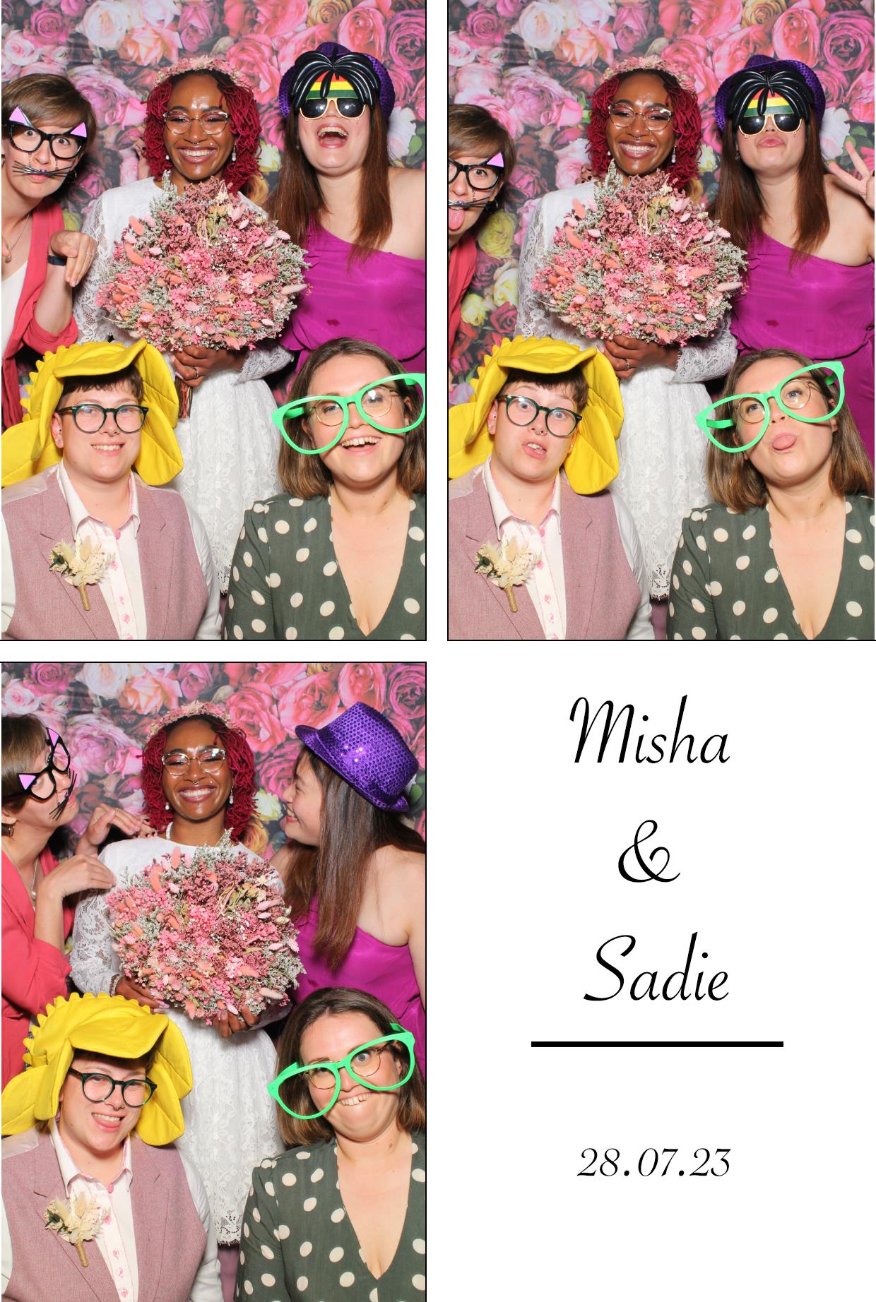 Misha & Sadie's Wedding | View more photos from the event at gallery.boothtube.co.uk/u/BoothtubeLtd/Misha-Sadies-Wedding