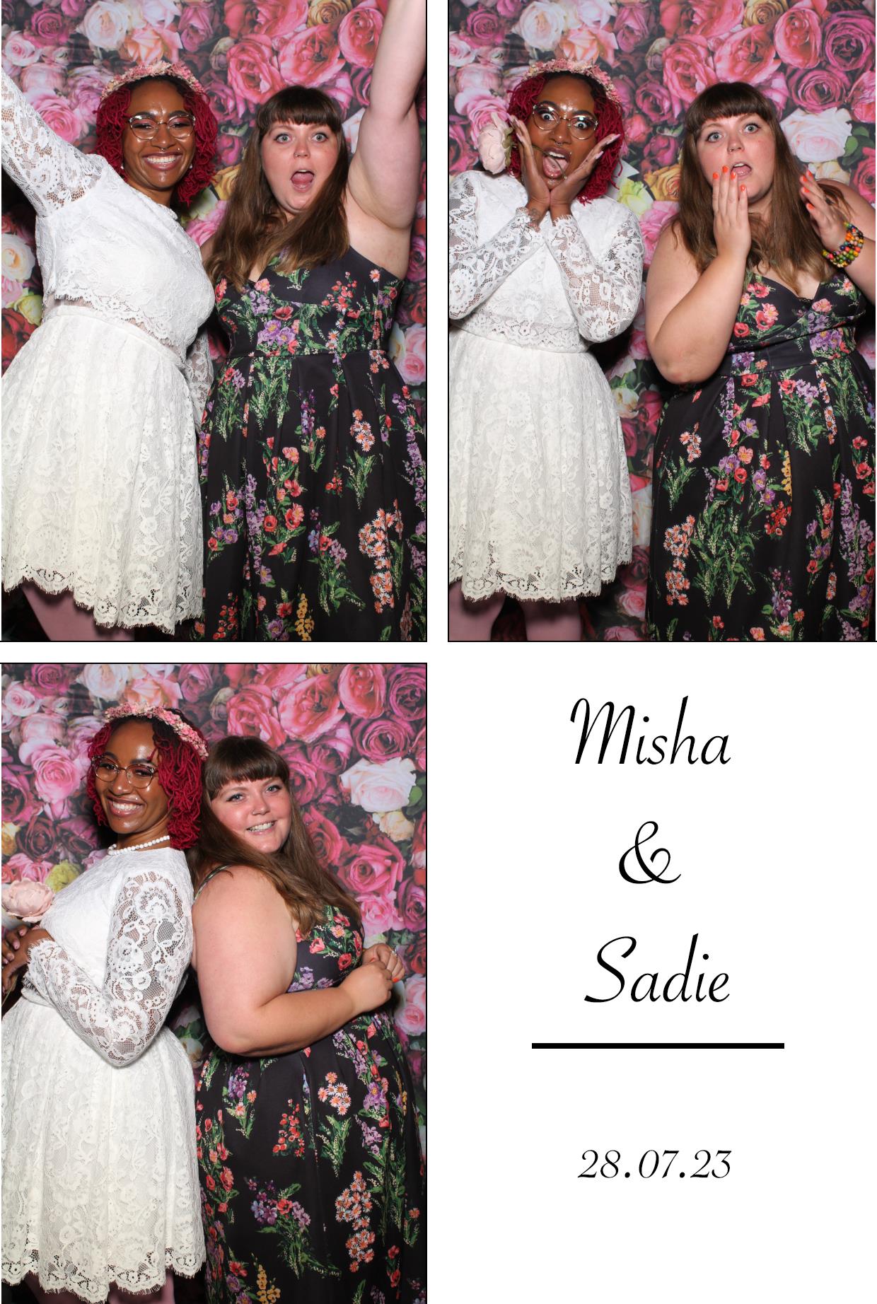 Misha & Sadie's Wedding | View more photos from the event at gallery.boothtube.co.uk/u/BoothtubeLtd/Misha-Sadies-Wedding