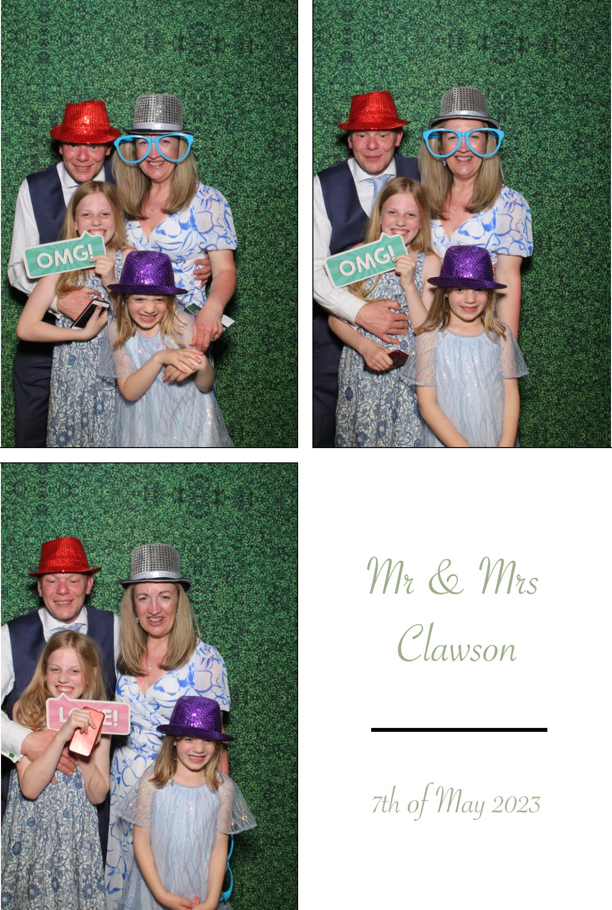 Mr & Mrs Clawson's Wedding | View more photos from the event at gallery.boothtube.co.uk/u/BoothtubeLtd/Mr-Mrs-Clawsons-Wedding