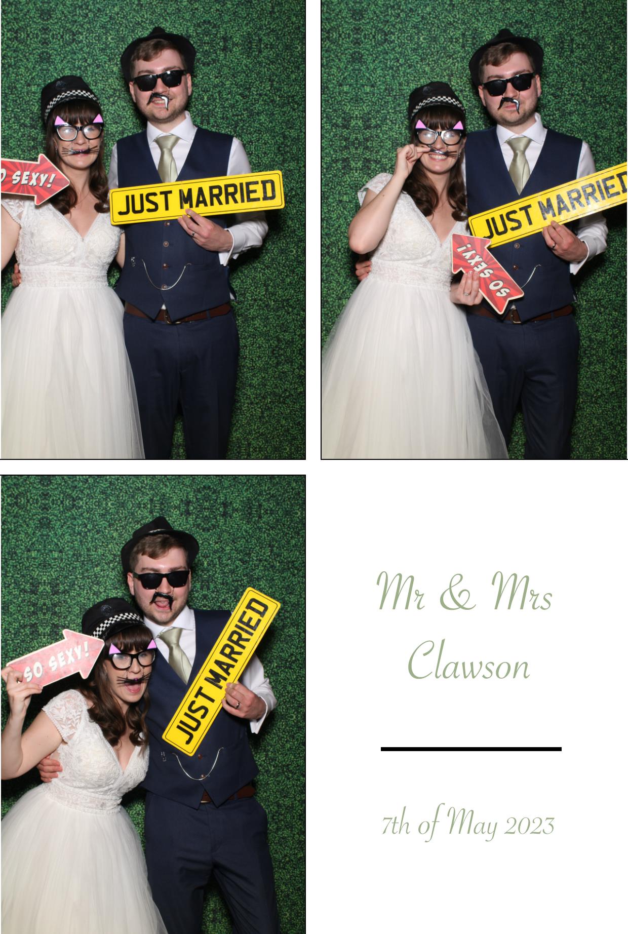 Mr & Mrs Clawson's Wedding | View more photos from the event at gallery.boothtube.co.uk/u/BoothtubeLtd/Mr-Mrs-Clawsons-Wedding