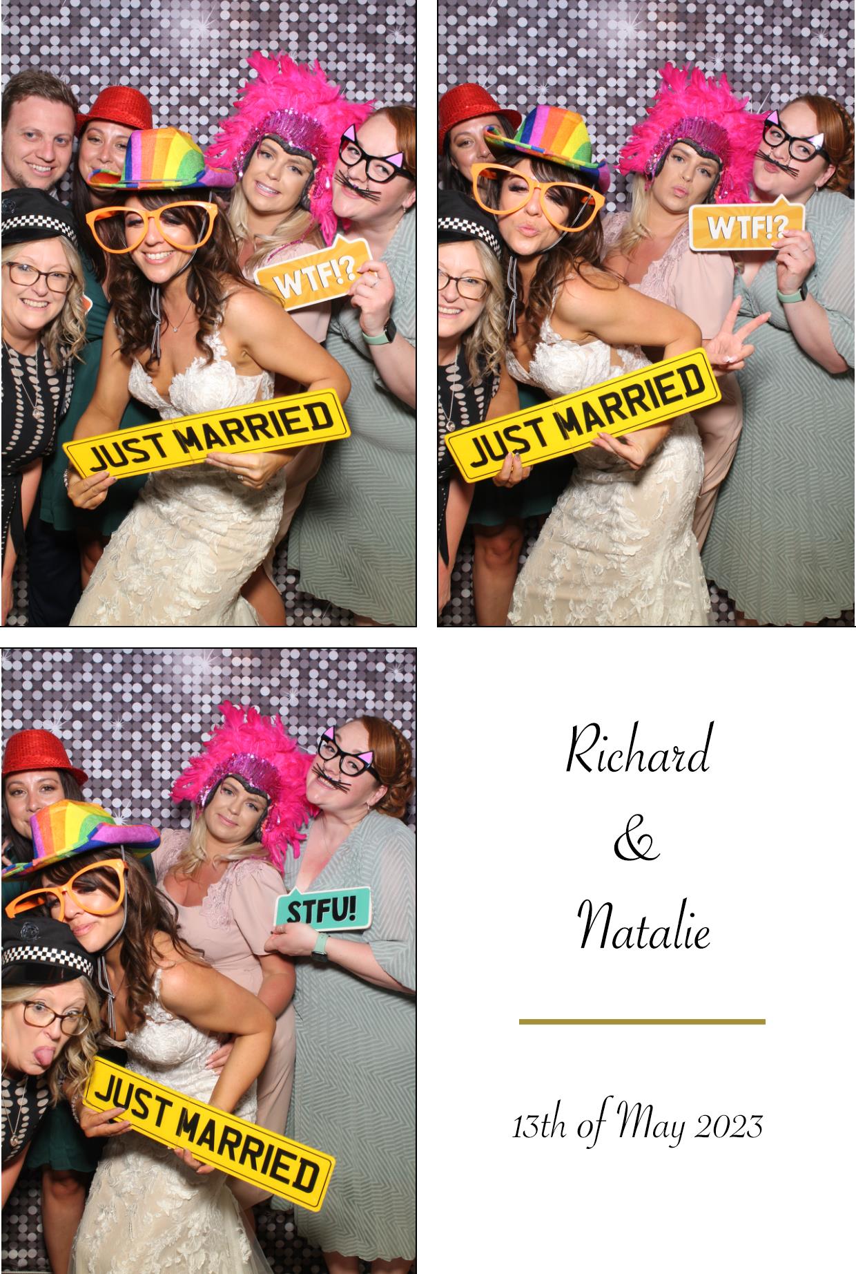 Richard & Natalie's Wedding | View more photos from the event at gallery.boothtube.co.uk/u/BoothtubeLtd/Richard-Natalies-Wedding