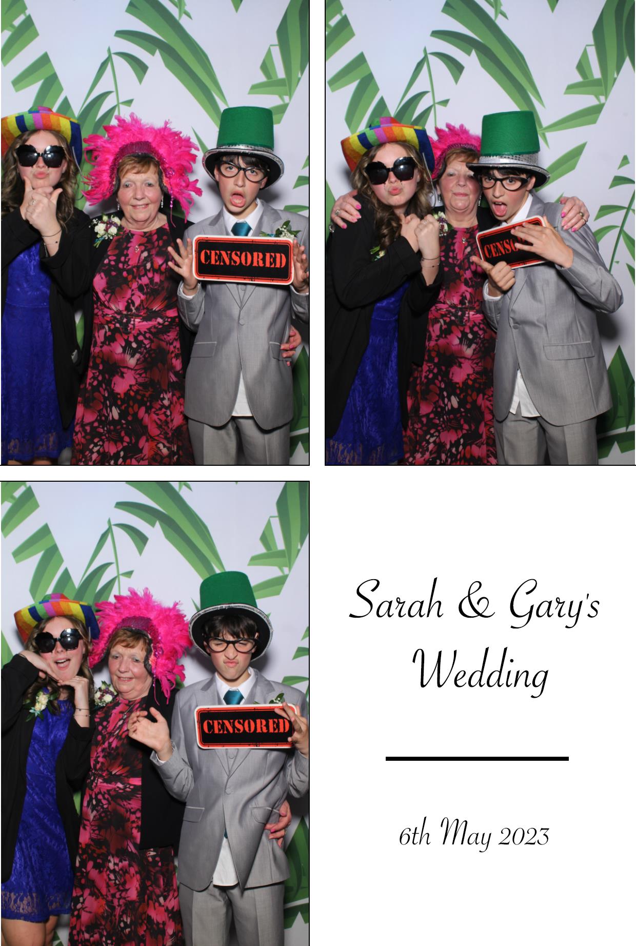 Sarah & Gary's Wedding | View more photos from the event at gallery.boothtube.co.uk/u/BoothtubeLtd/Sarah-Garys-Wedding