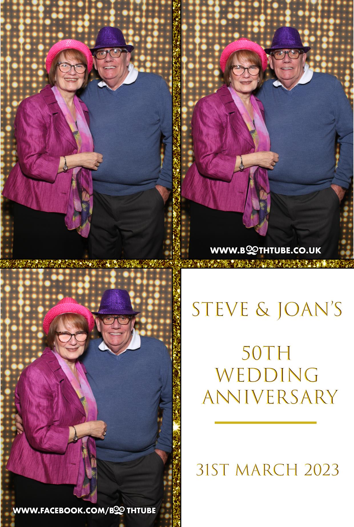 Steve & Joan's 50th Wedding Anniversary | View more photos from the event at gallery.boothtube.co.uk/u/BoothtubeLtd/Steve-Joans-50th-Wedding-Anniversary