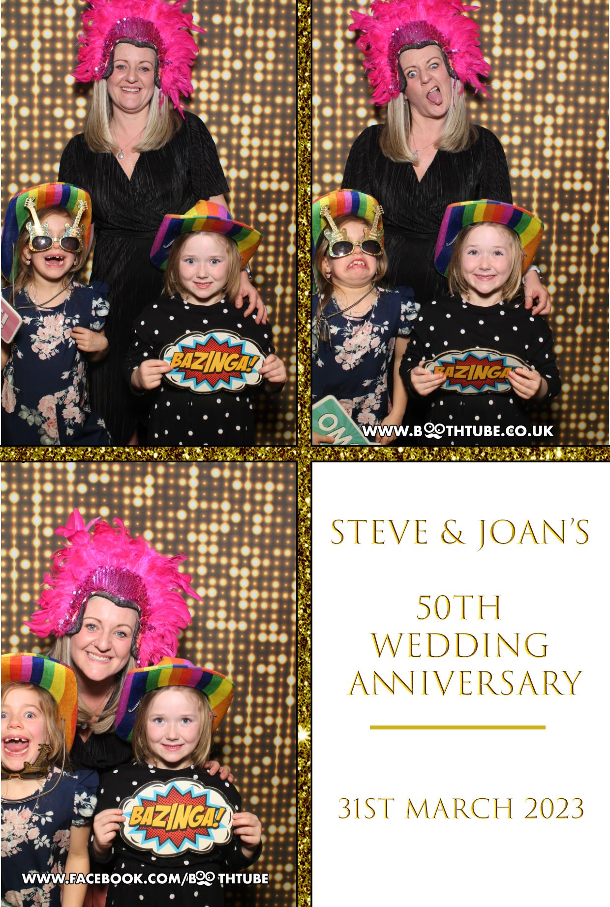 Steve & Joan's 50th Wedding Anniversary | View more photos from the event at gallery.boothtube.co.uk/u/BoothtubeLtd/Steve-Joans-50th-Wedding-Anniversary