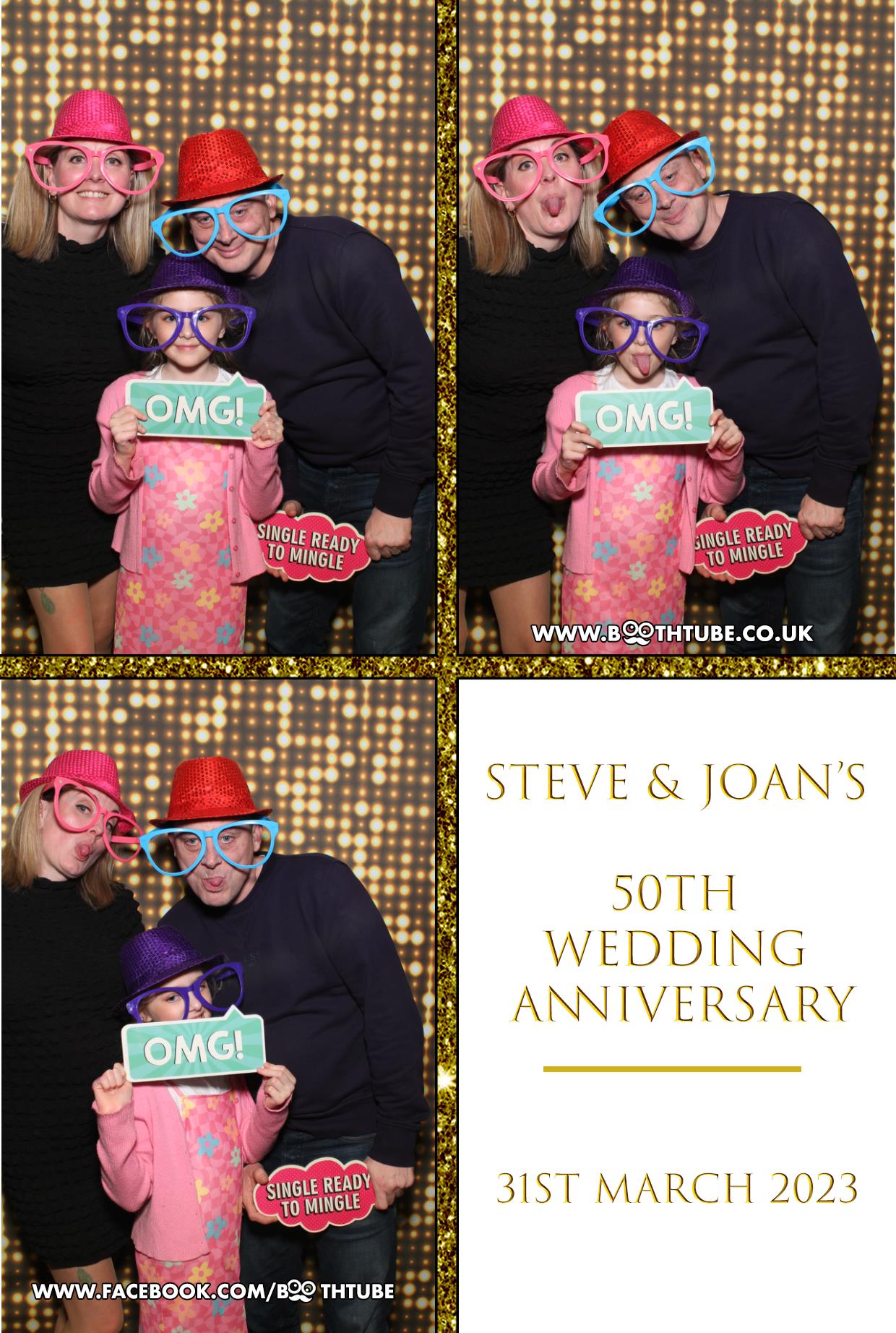 Steve & Joan's 50th Wedding Anniversary | View more photos from the event at gallery.boothtube.co.uk/u/BoothtubeLtd/Steve-Joans-50th-Wedding-Anniversary