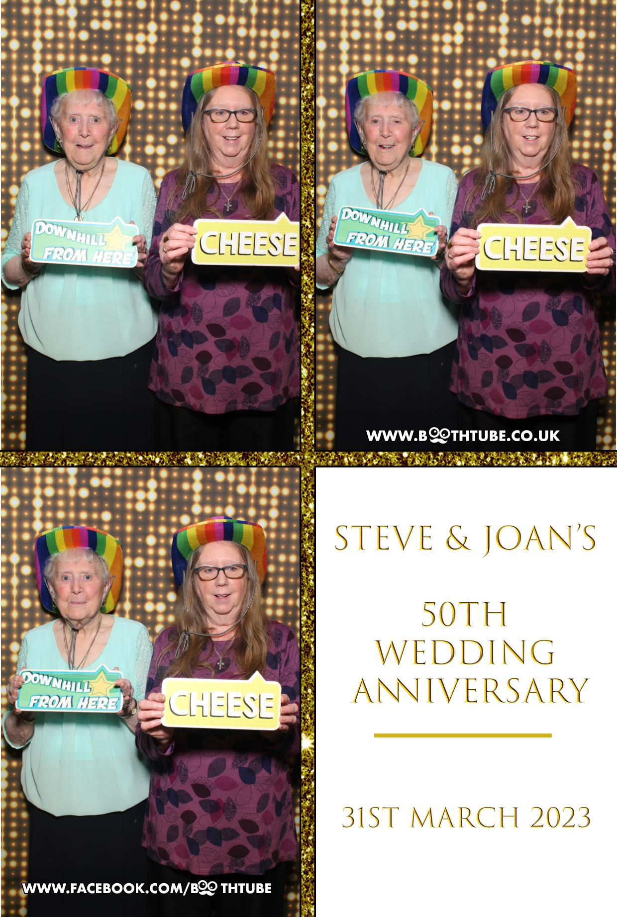 Steve & Joan's 50th Wedding Anniversary | View more photos from the event at gallery.boothtube.co.uk/u/BoothtubeLtd/Steve-Joans-50th-Wedding-Anniversary
