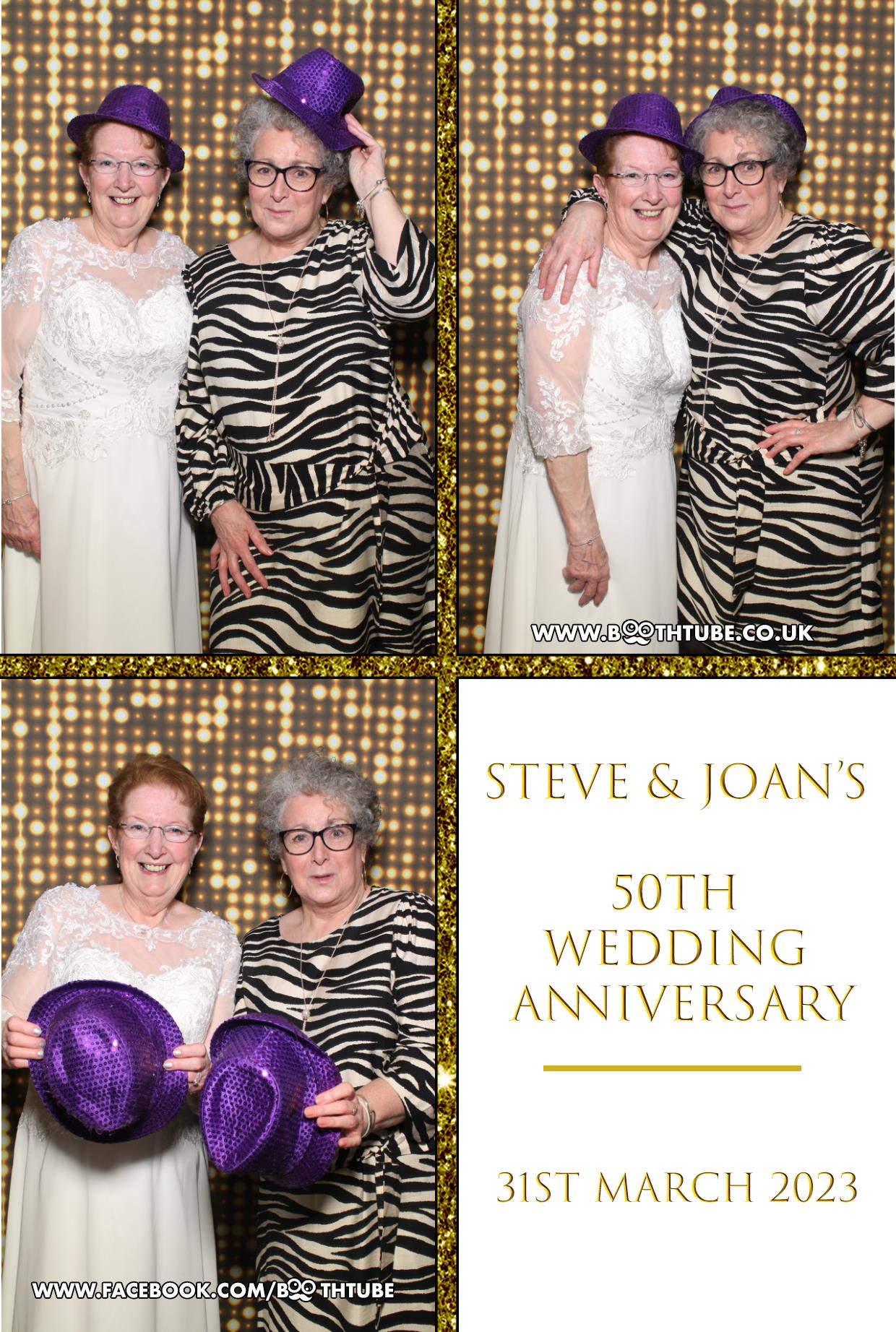 Steve & Joan's 50th Wedding Anniversary | View more photos from the event at gallery.boothtube.co.uk/u/BoothtubeLtd/Steve-Joans-50th-Wedding-Anniversary