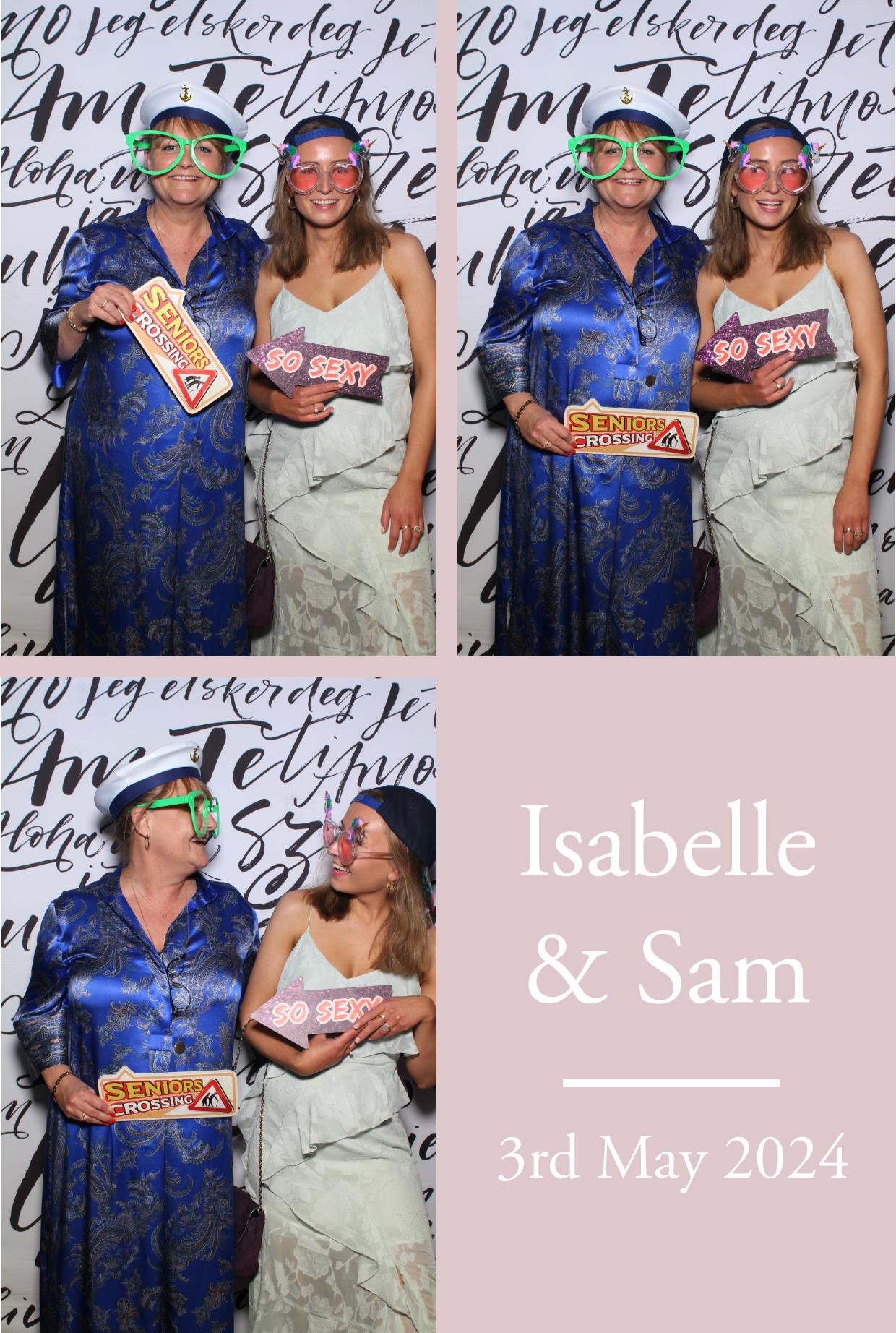 Isabelle & Sam's Wedding | View more photos from the event at gallery.boothtube.co.uk/u/BoothtubeLtd/Isabelle-Sams-Wedding