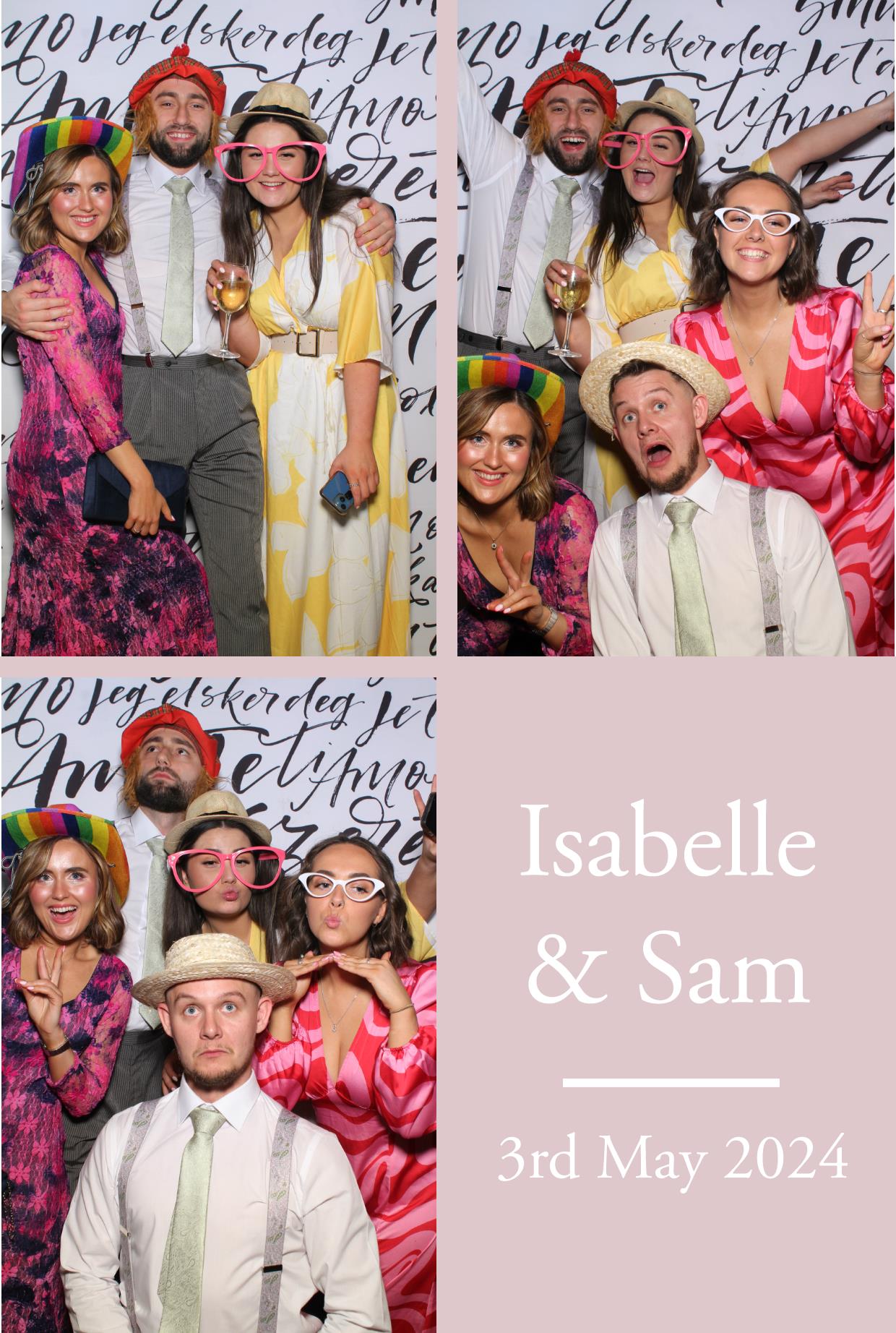 Isabelle & Sam's Wedding | View more photos from the event at gallery.boothtube.co.uk/u/BoothtubeLtd/Isabelle-Sams-Wedding