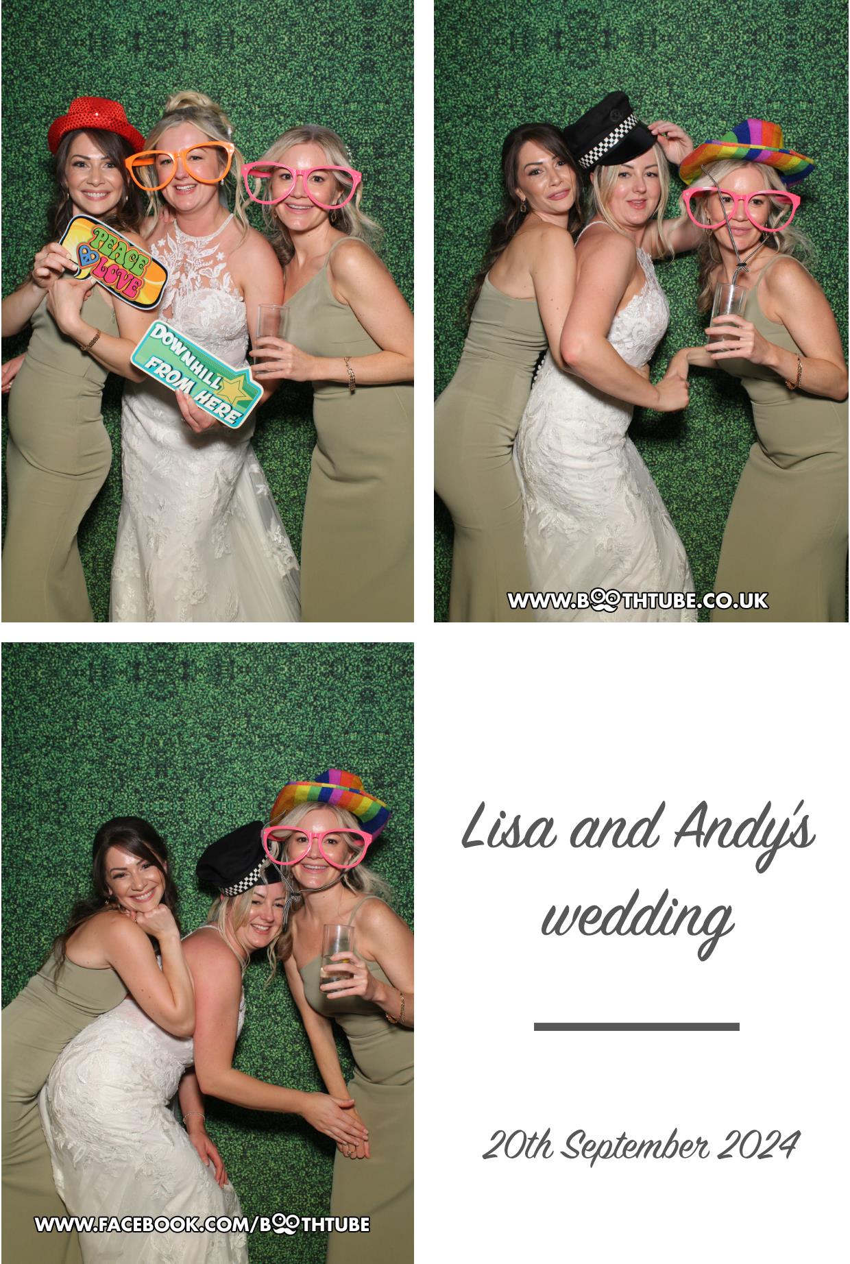 Lisa & Andy's Wedding | View more photos from the event at gallery.boothtube.co.uk/u/BoothtubeLtd/Lisa-Andys-Wedding