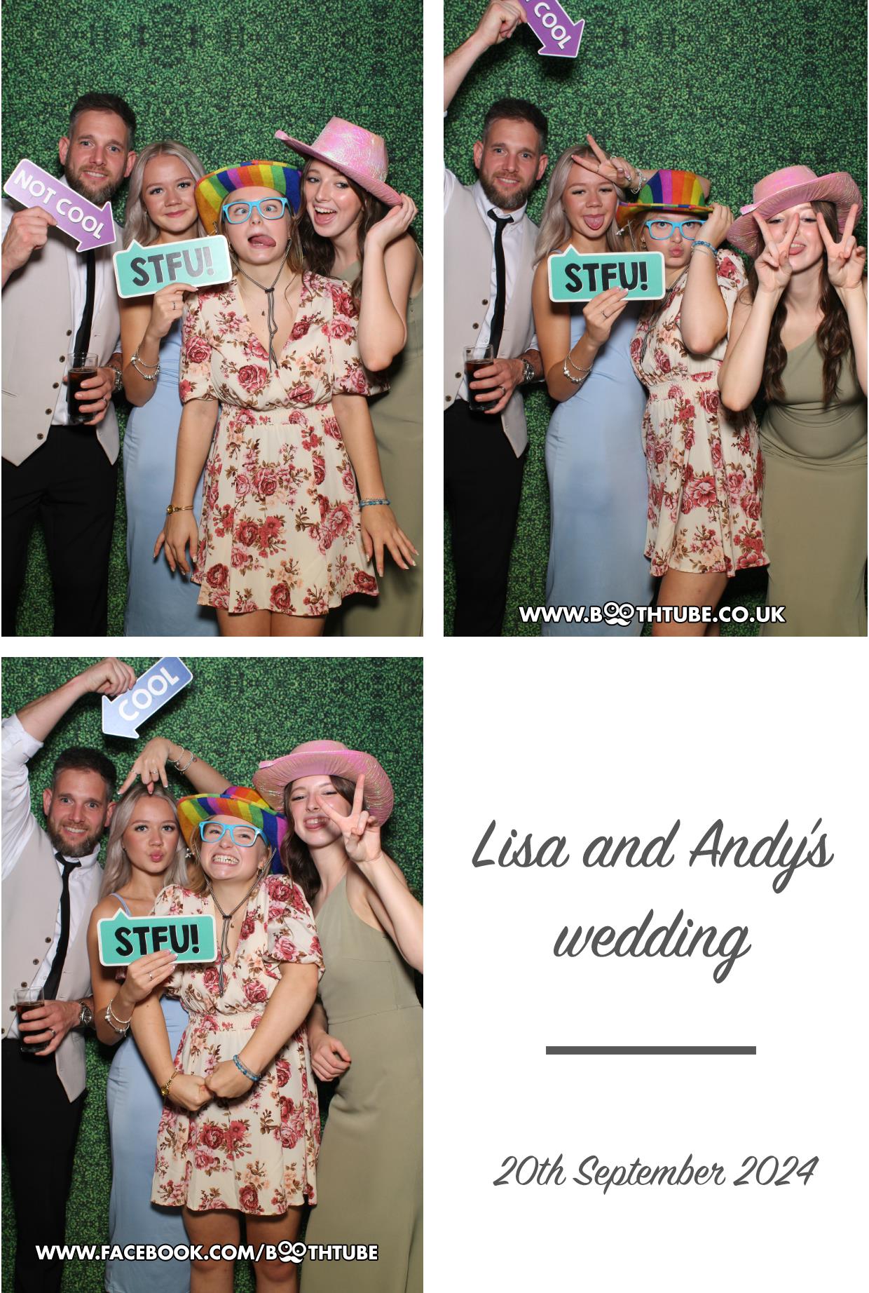 Lisa & Andy's Wedding | View more photos from the event at gallery.boothtube.co.uk/u/BoothtubeLtd/Lisa-Andys-Wedding