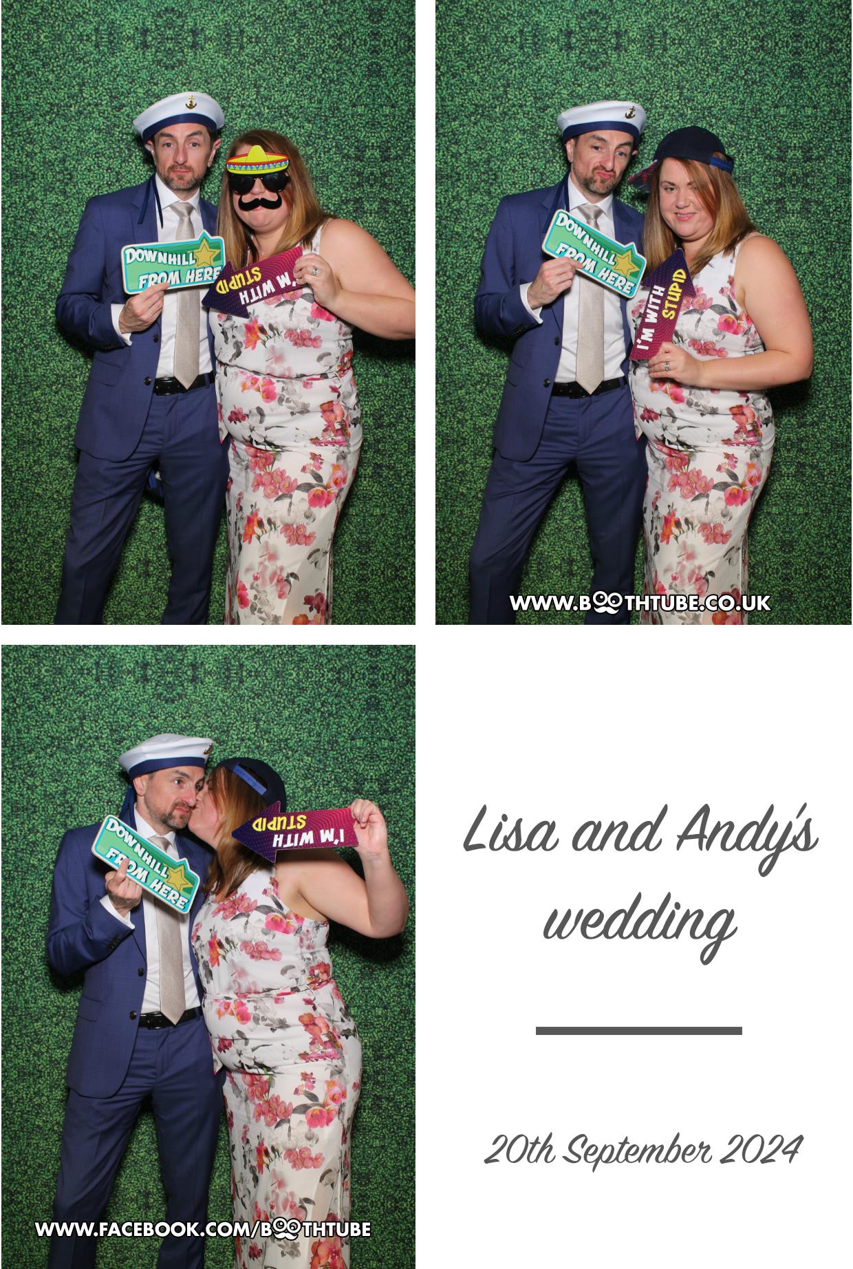 Lisa & Andy's Wedding | View more photos from the event at gallery.boothtube.co.uk/u/BoothtubeLtd/Lisa-Andys-Wedding