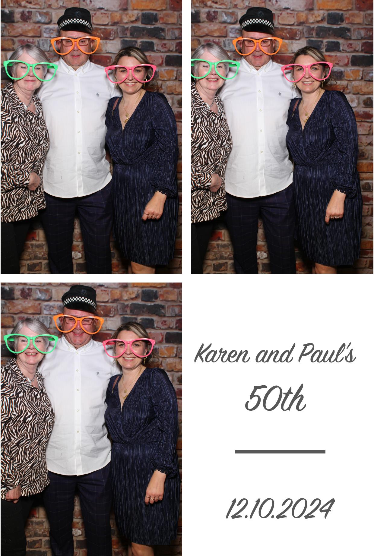 Paul & Karen's 50th | View more photos from the event at gallery.boothtube.co.uk/u/BoothtubeLtd/Paul-Karens-50th