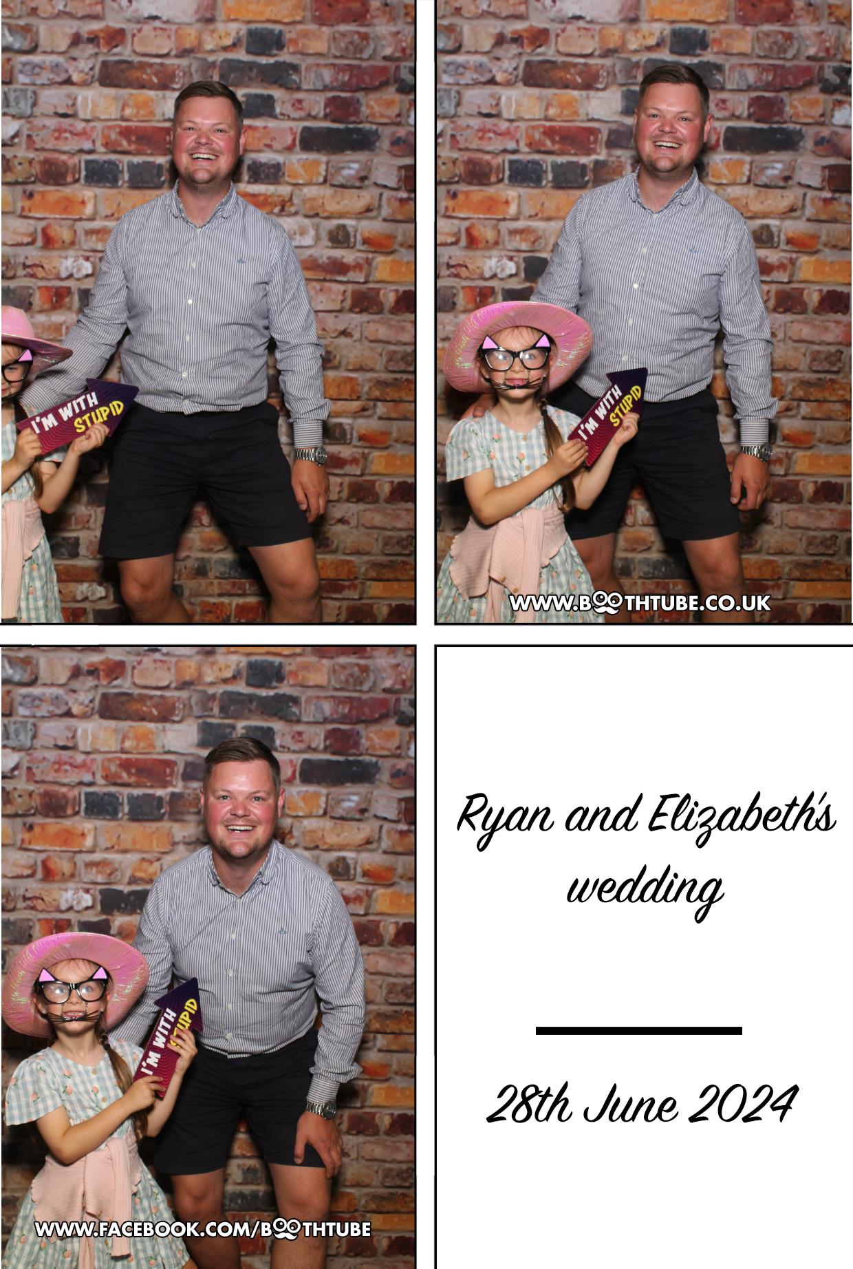 Ryan & Elizabeth's Wedding | View more photos from the event at gallery.boothtube.co.uk/u/BoothtubeLtd/Ryan-Elizabeths-Wedding