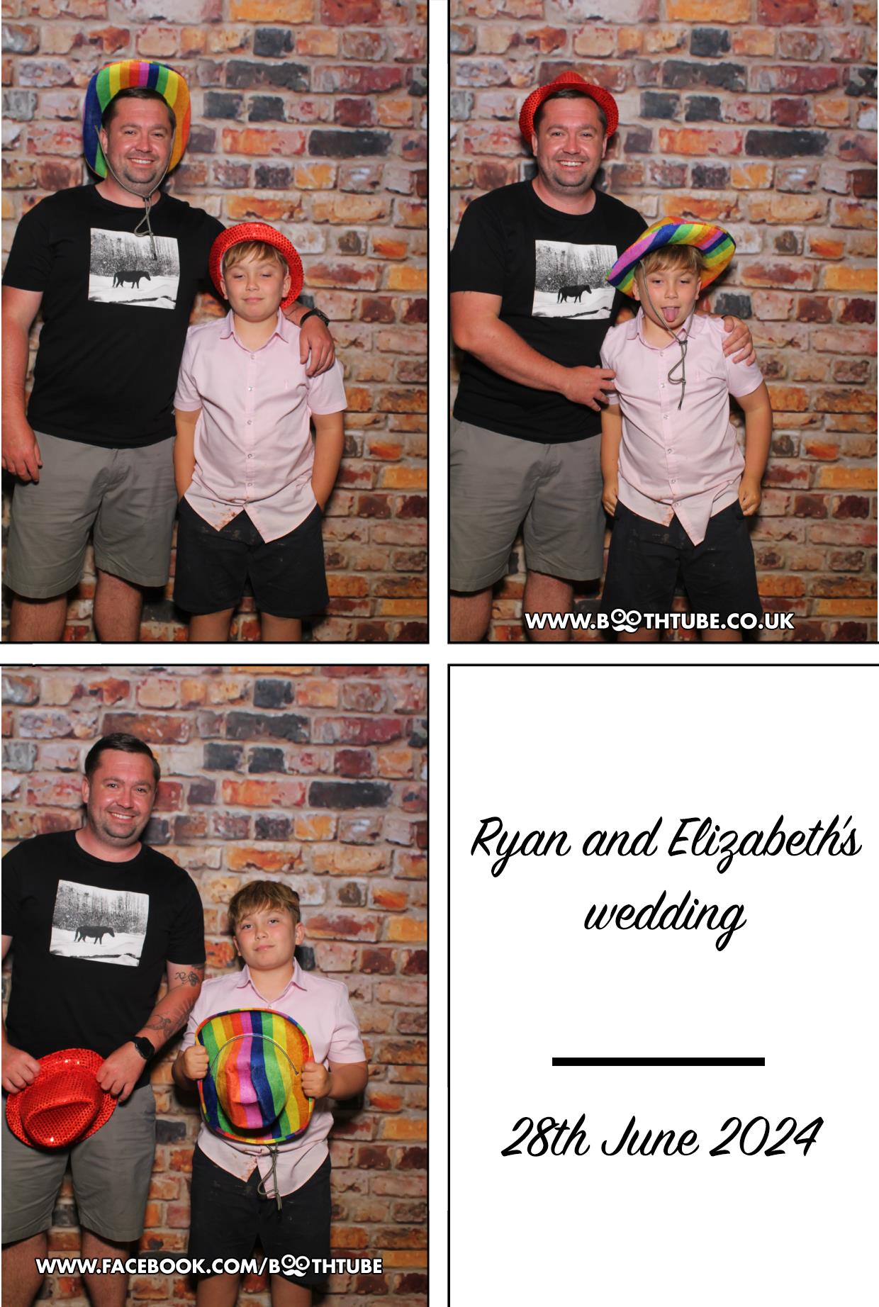 Ryan & Elizabeth's Wedding | View more photos from the event at gallery.boothtube.co.uk/u/BoothtubeLtd/Ryan-Elizabeths-Wedding