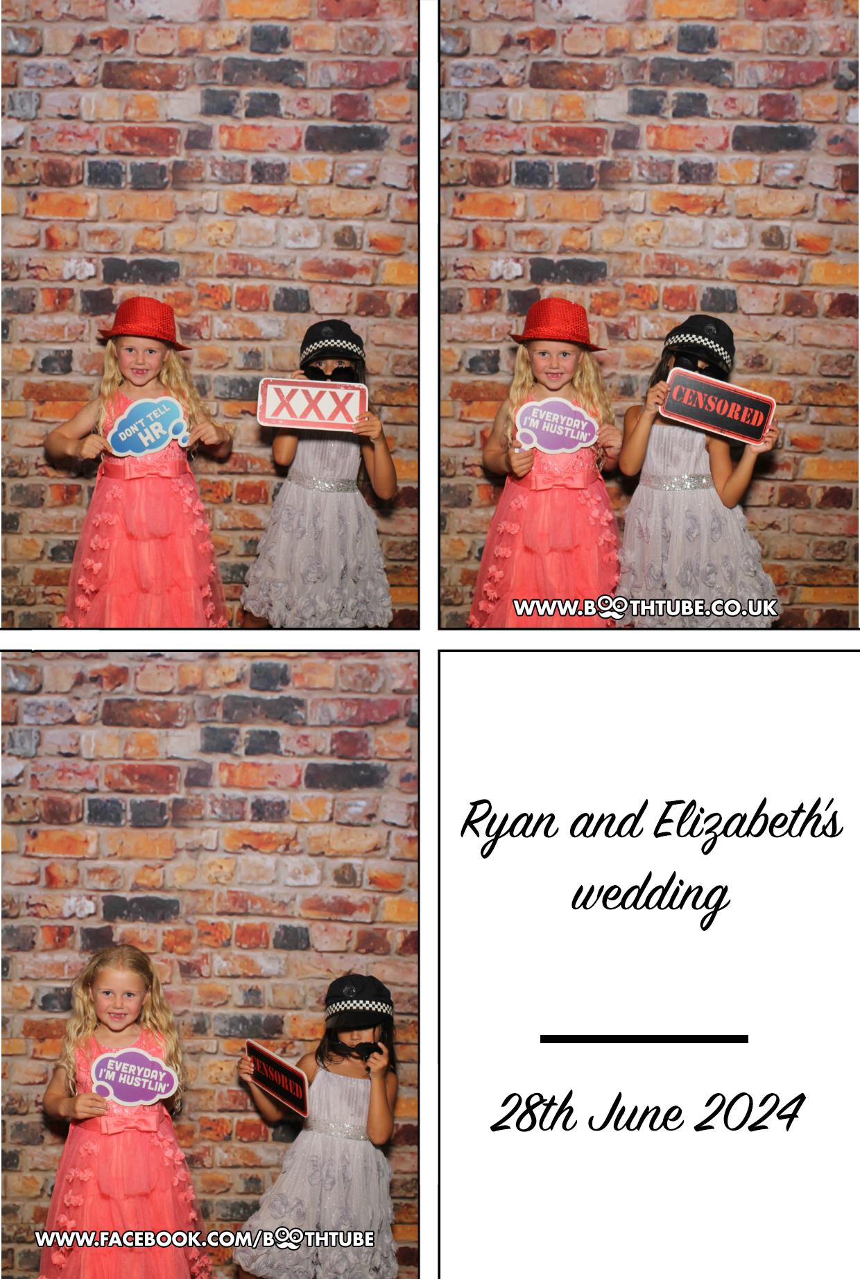 Ryan & Elizabeth's Wedding | View more photos from the event at gallery.boothtube.co.uk/u/BoothtubeLtd/Ryan-Elizabeths-Wedding