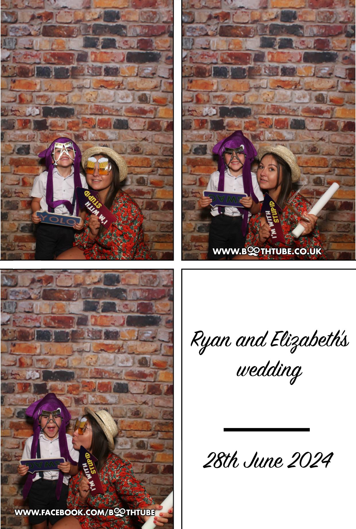 Ryan & Elizabeth's Wedding | View more photos from the event at gallery.boothtube.co.uk/u/BoothtubeLtd/Ryan-Elizabeths-Wedding