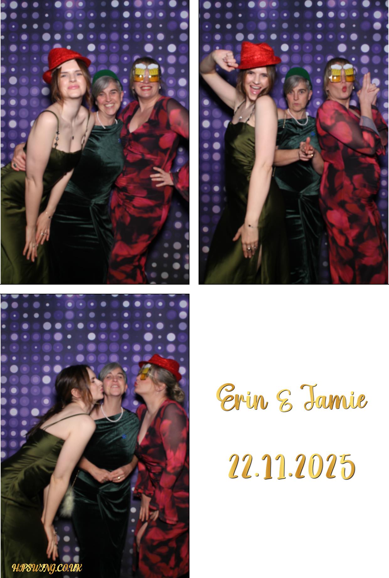 Erin & Jamie's Wedding | View more photos from the event at gallery.boothtube.co.uk/u/BoothtubeLtd/Erin-Jamies-Wedding