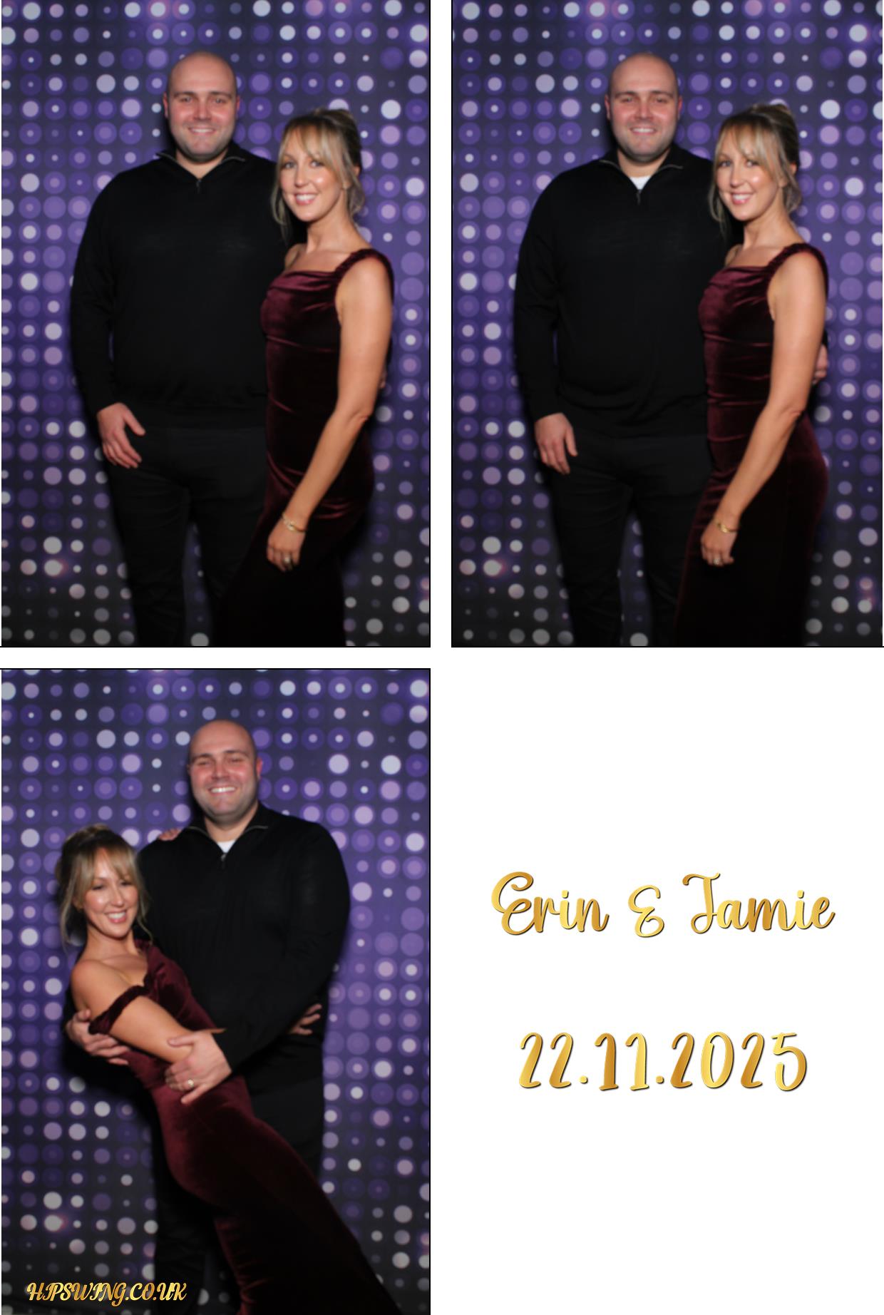 Erin & Jamie's Wedding | View more photos from the event at gallery.boothtube.co.uk/u/BoothtubeLtd/Erin-Jamies-Wedding