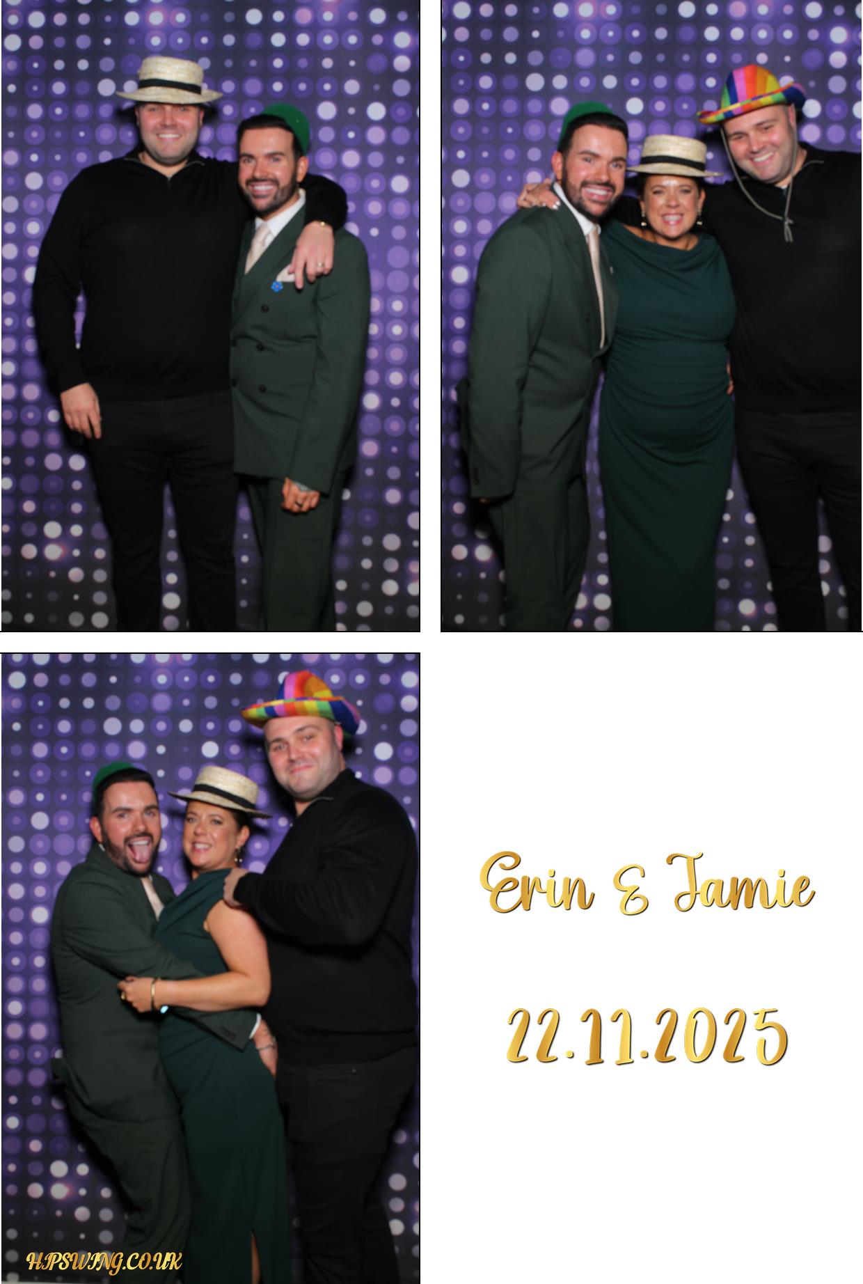 Erin & Jamie's Wedding | View more photos from the event at gallery.boothtube.co.uk/u/BoothtubeLtd/Erin-Jamies-Wedding