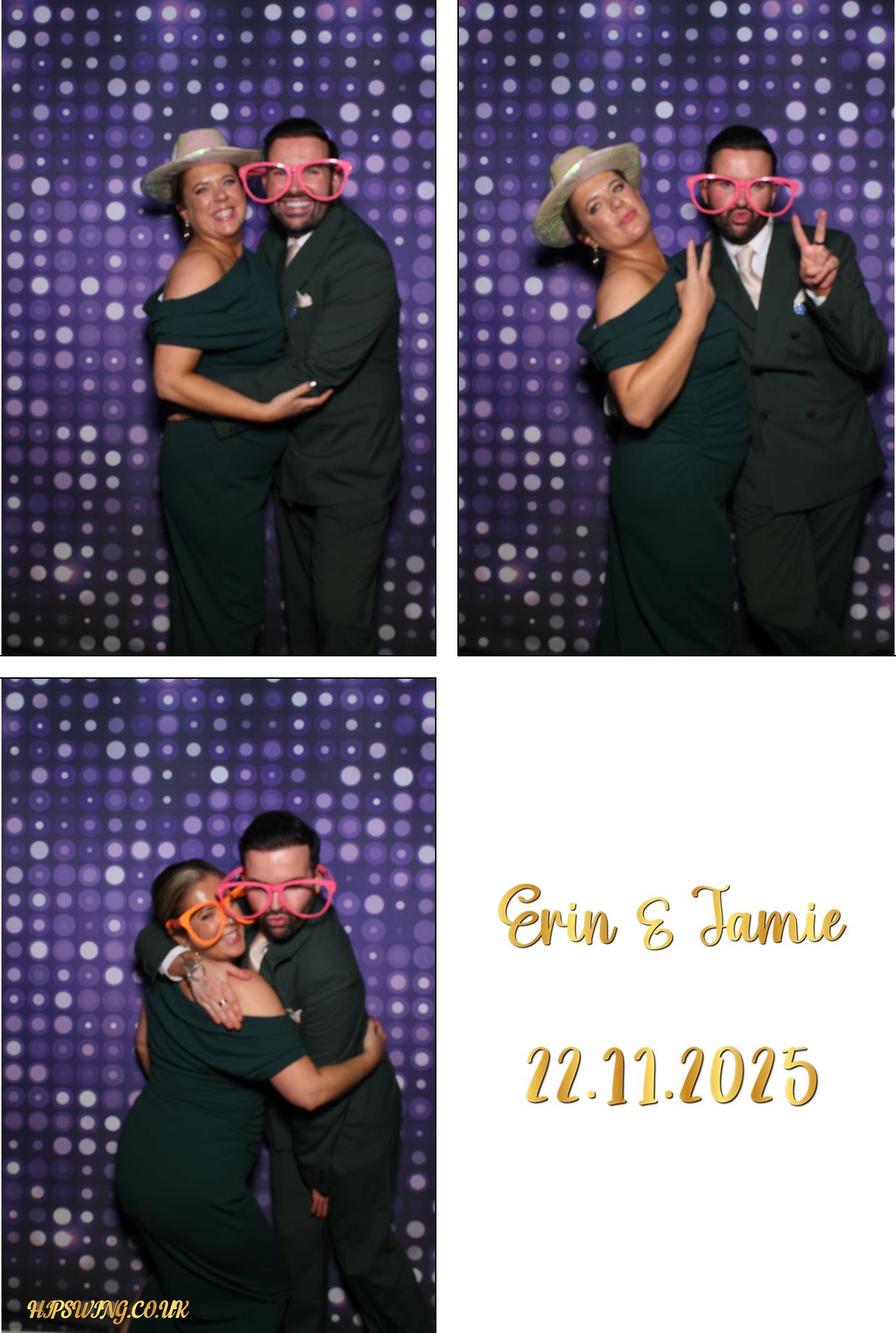 Erin & Jamie's Wedding | View more photos from the event at gallery.boothtube.co.uk/u/BoothtubeLtd/Erin-Jamies-Wedding