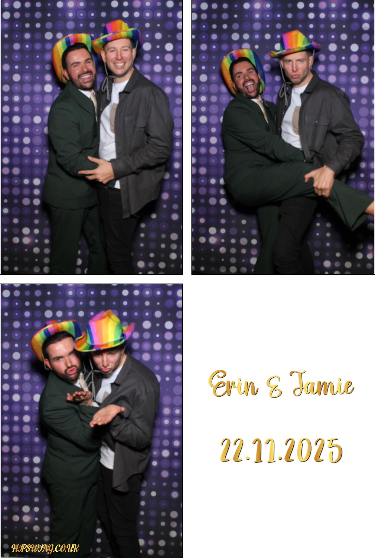 Erin & Jamie's Wedding | View more photos from the event at gallery.boothtube.co.uk/u/BoothtubeLtd/Erin-Jamies-Wedding