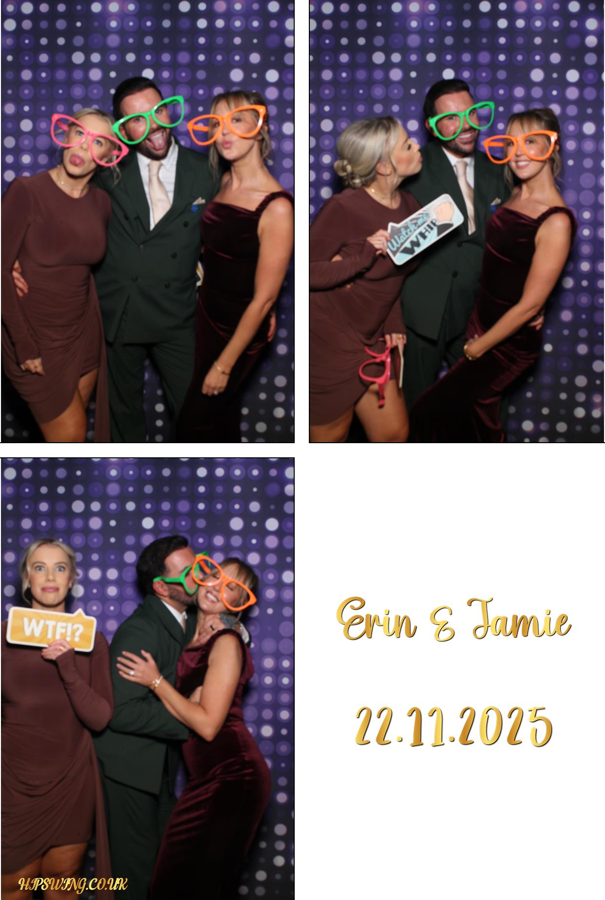 Erin & Jamie's Wedding | View more photos from the event at gallery.boothtube.co.uk/u/BoothtubeLtd/Erin-Jamies-Wedding