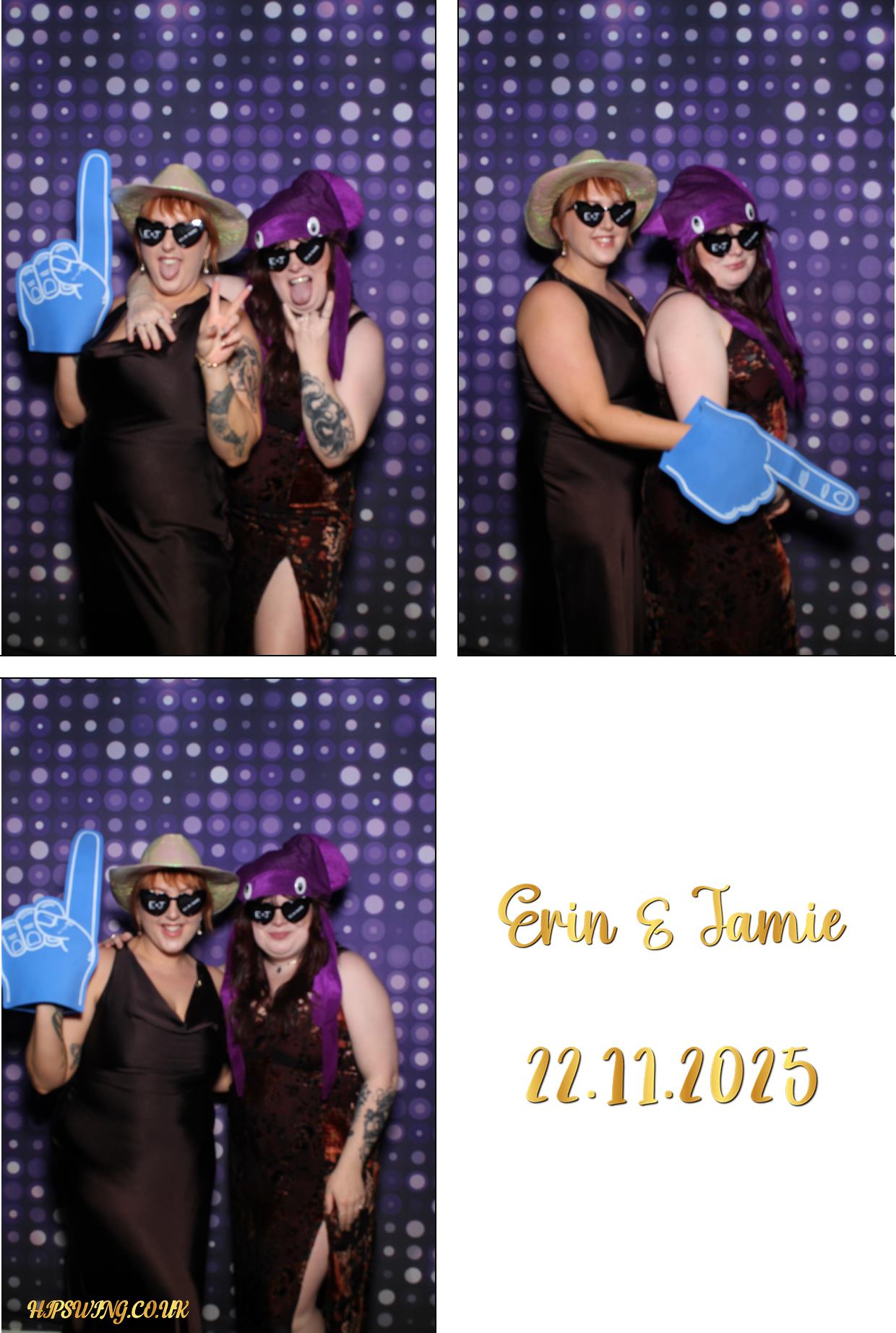 Erin & Jamie's Wedding | View more photos from the event at gallery.boothtube.co.uk/u/BoothtubeLtd/Erin-Jamies-Wedding