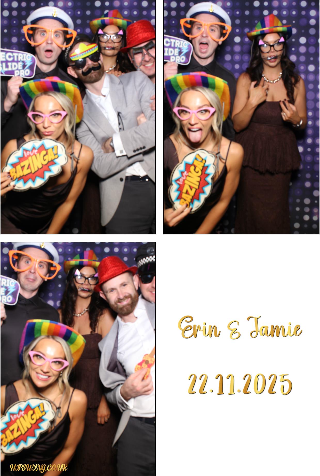 Erin & Jamie's Wedding | View more photos from the event at gallery.boothtube.co.uk/u/BoothtubeLtd/Erin-Jamies-Wedding